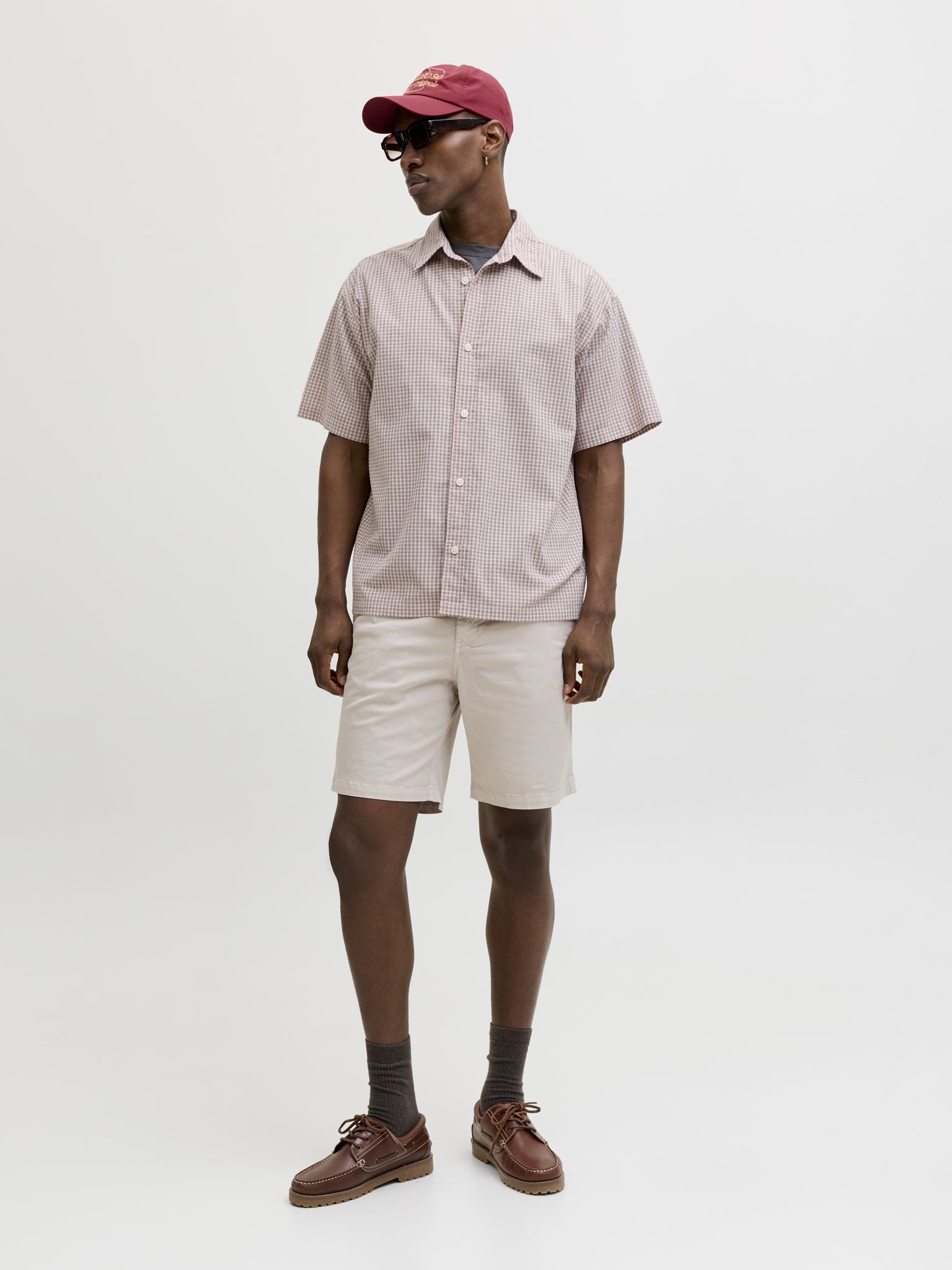 Jack & Jones Herren Shorts Pumice Stone