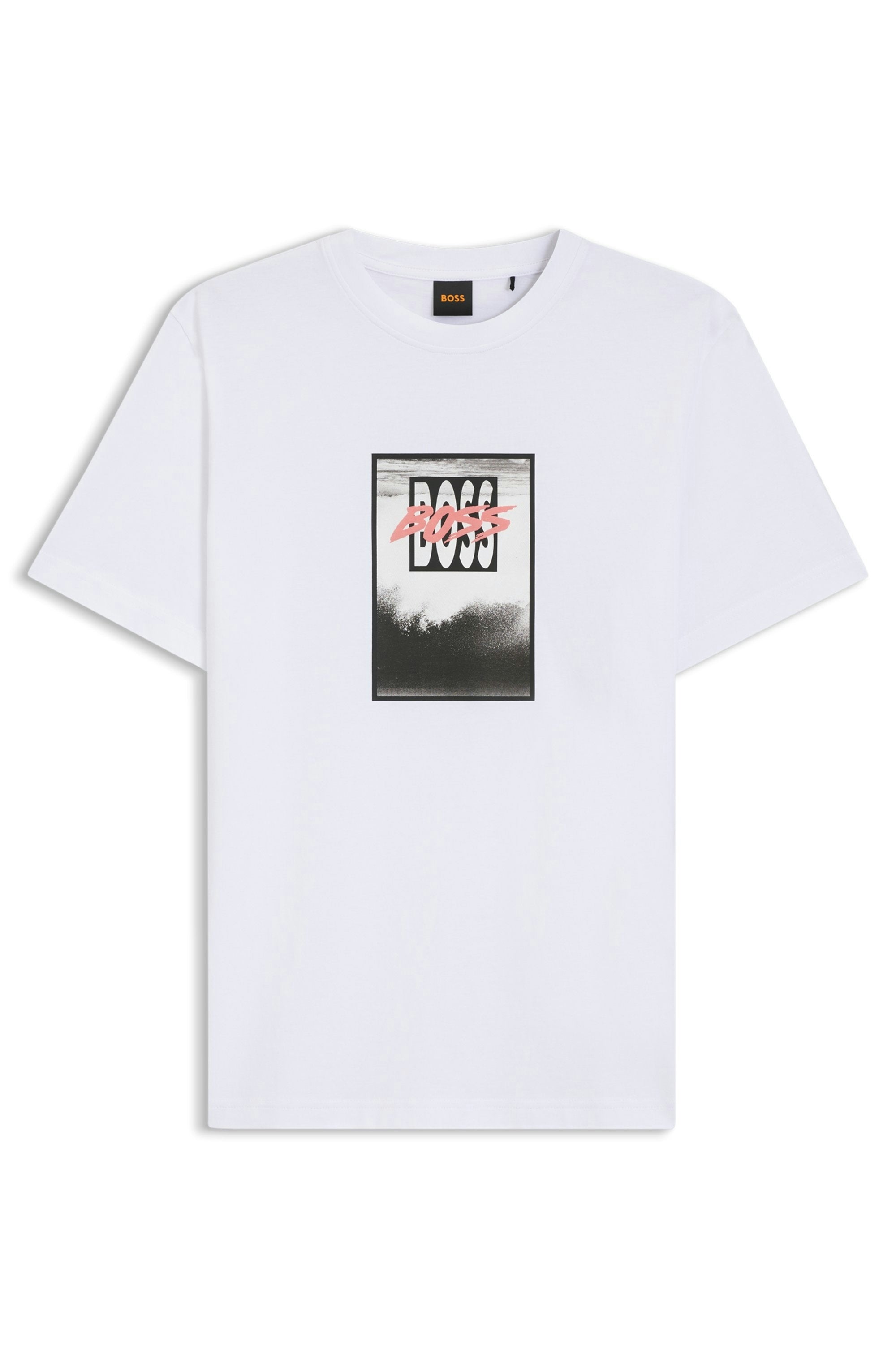 Boss Orange Herren T-Shirts kurz  White