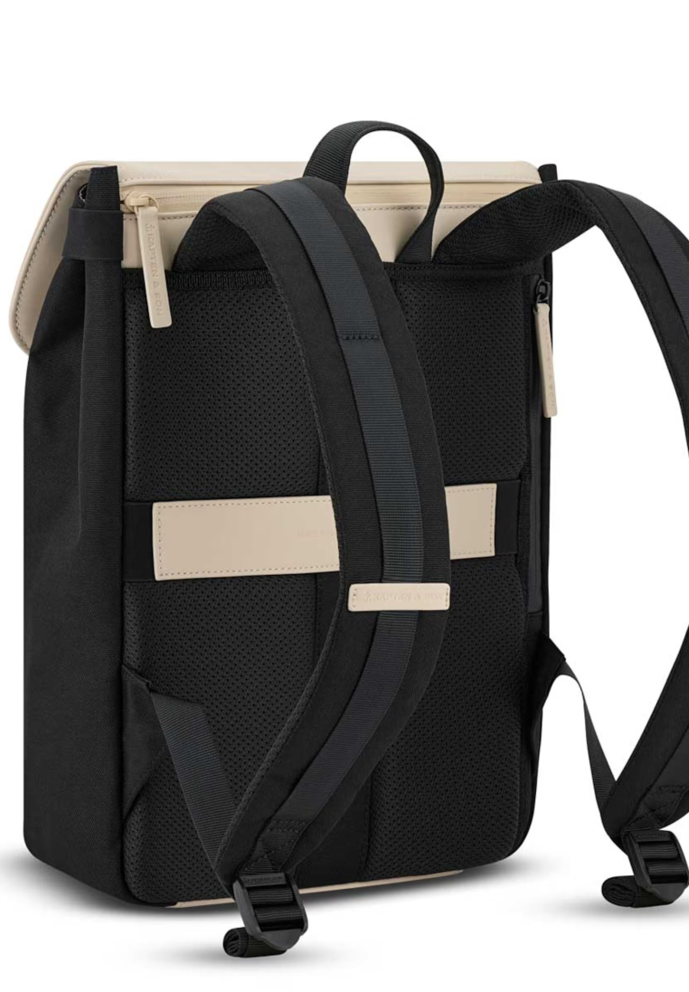 Kapten & Son Rucksack Fyn Cream Black