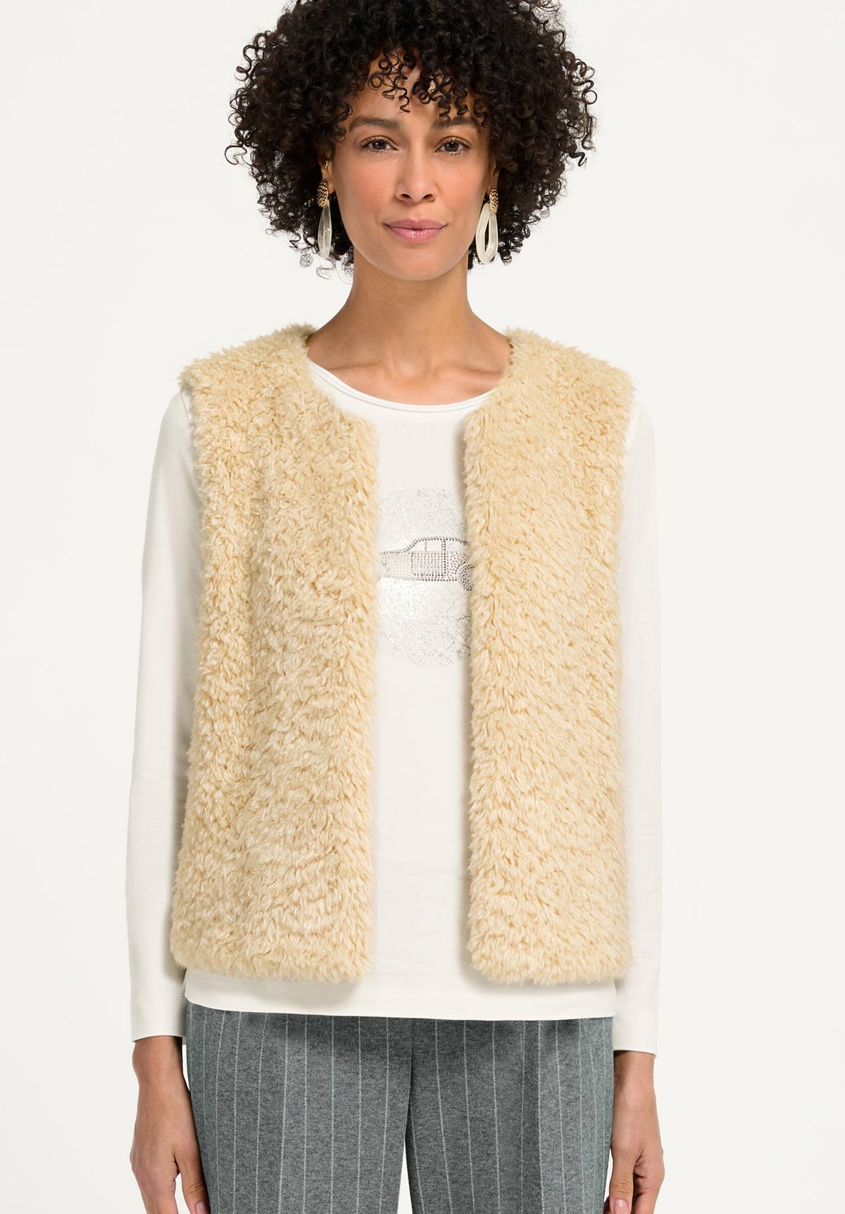 Bianca Damen Indoorwesten Light Sherry