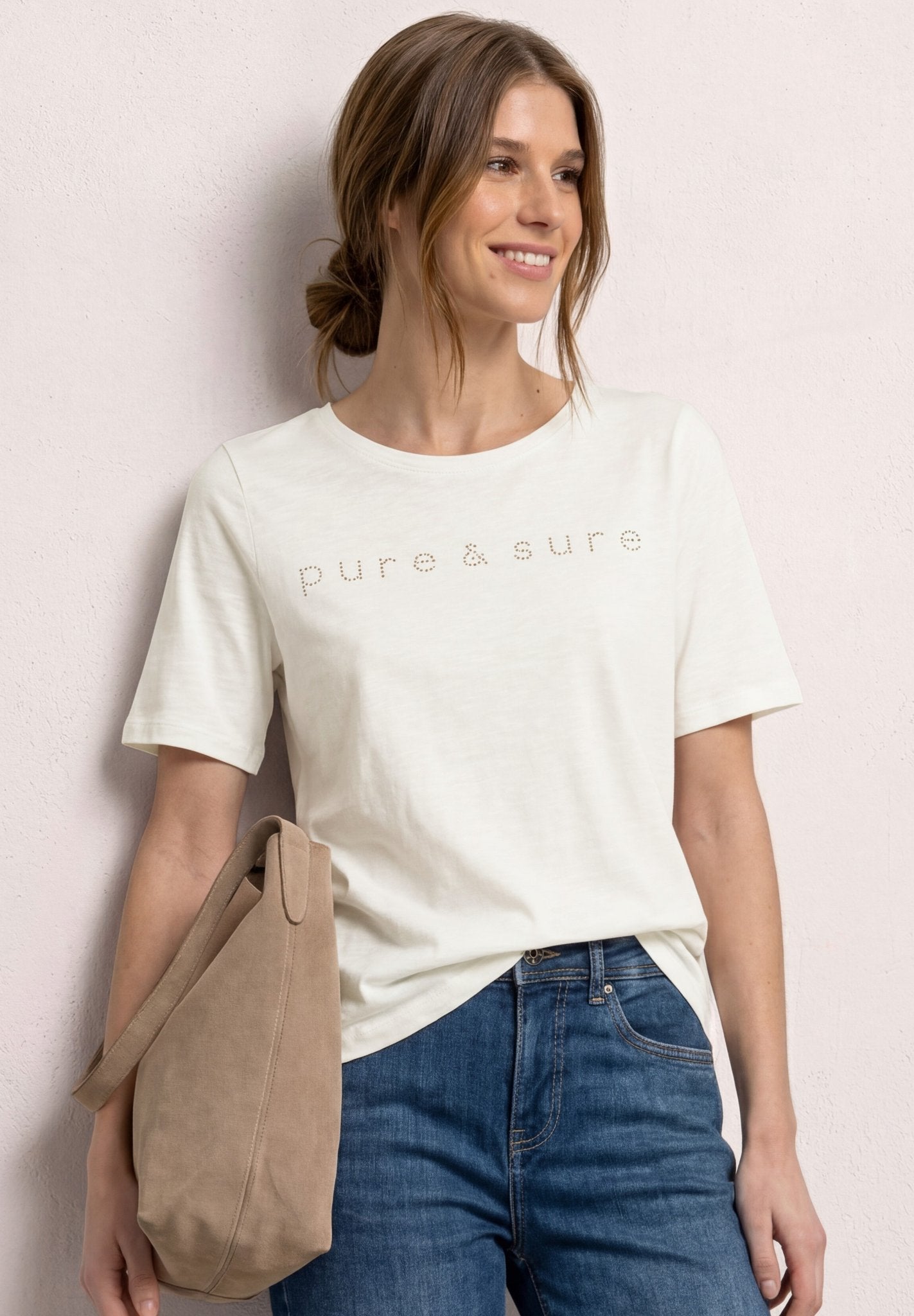 Street One Damen T-Shirts  Off White