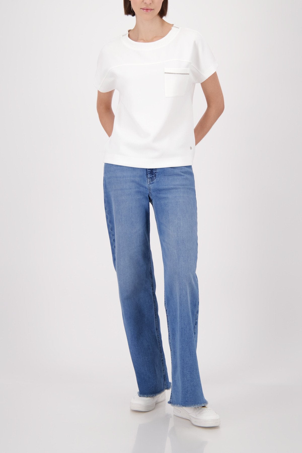 Monari Damen T-Shirts Off-White