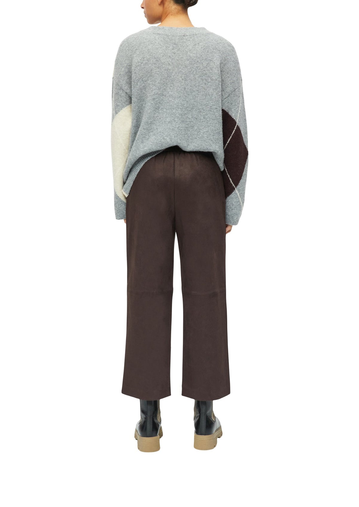 S. Oliver red Damen Shorts Brown