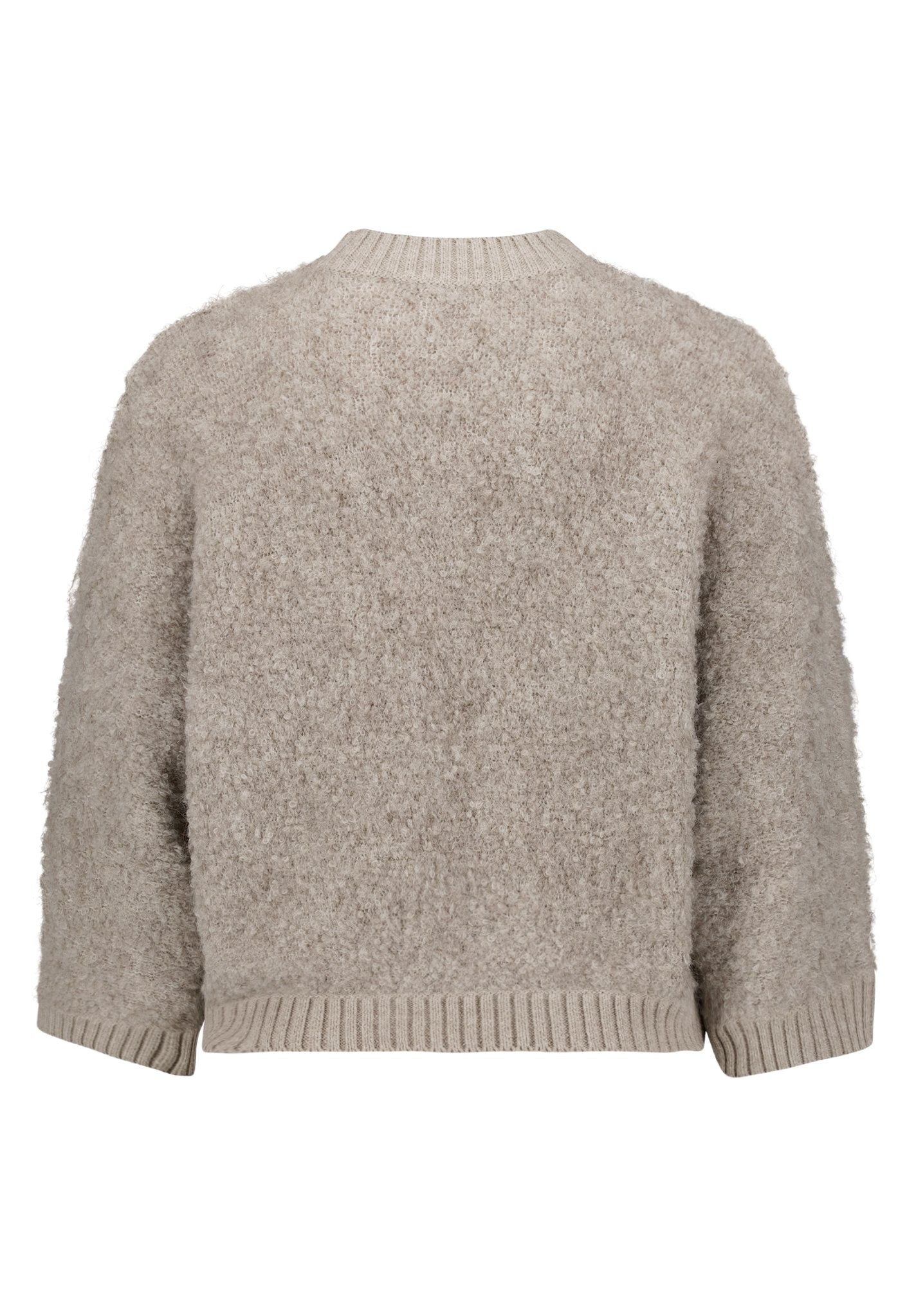 Betty & Co Damen Pullover Taupe Melange