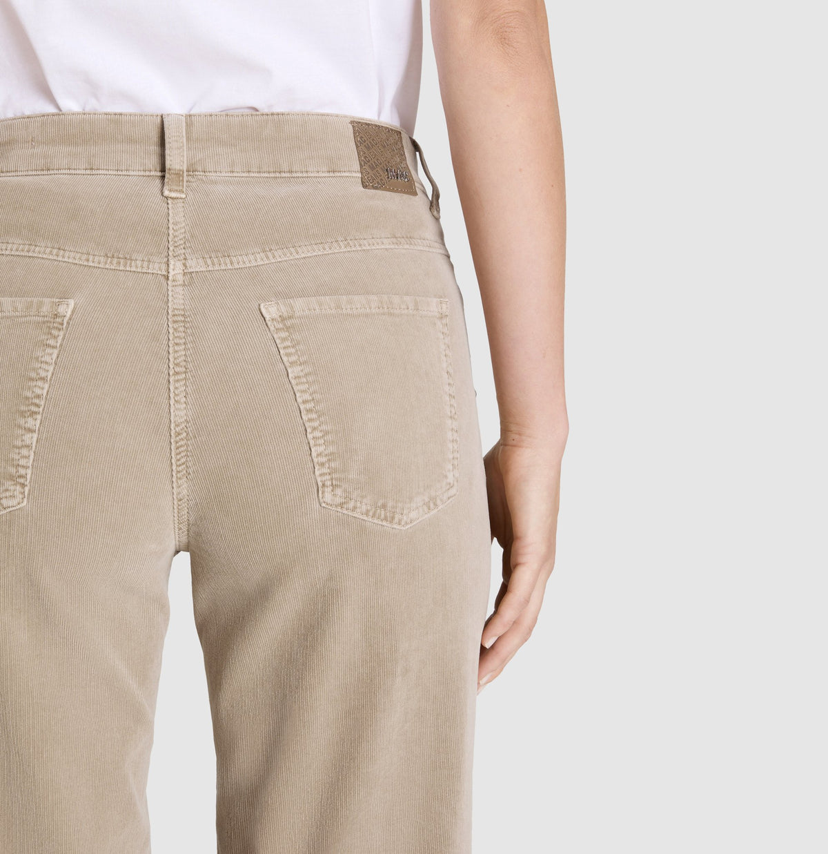 Mac Damen Hosen Windspray Beige