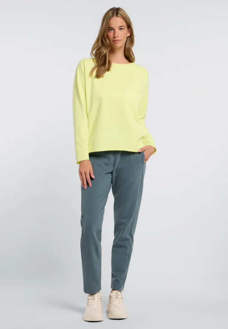 Elbsand Damen Sweatshirts  Sunny Lime