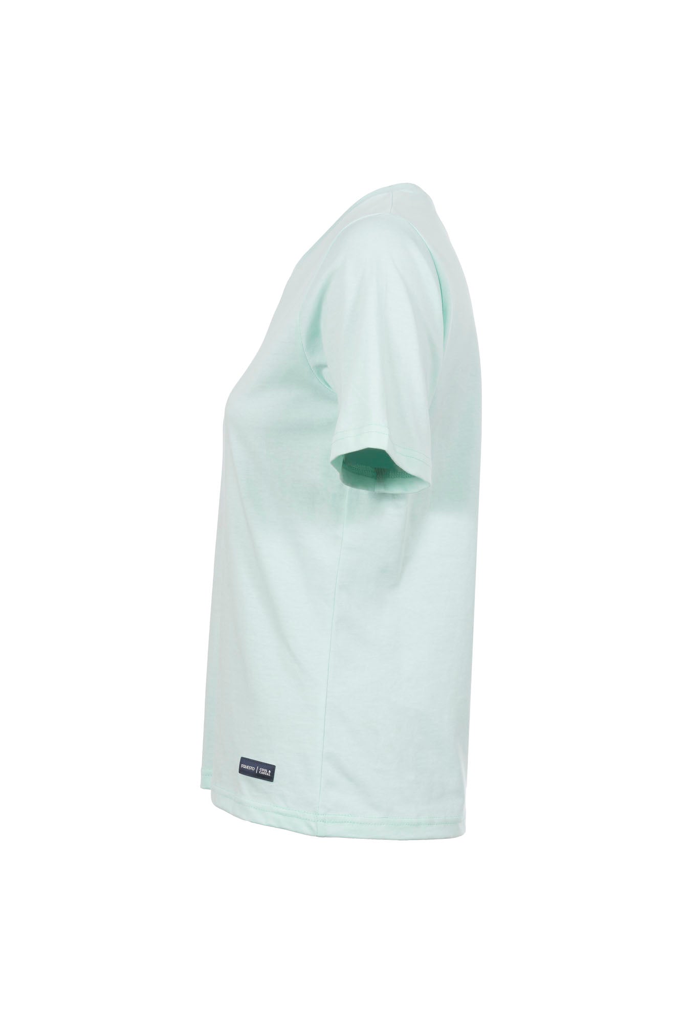 Soquesto Damen T-Shirts Aqua
