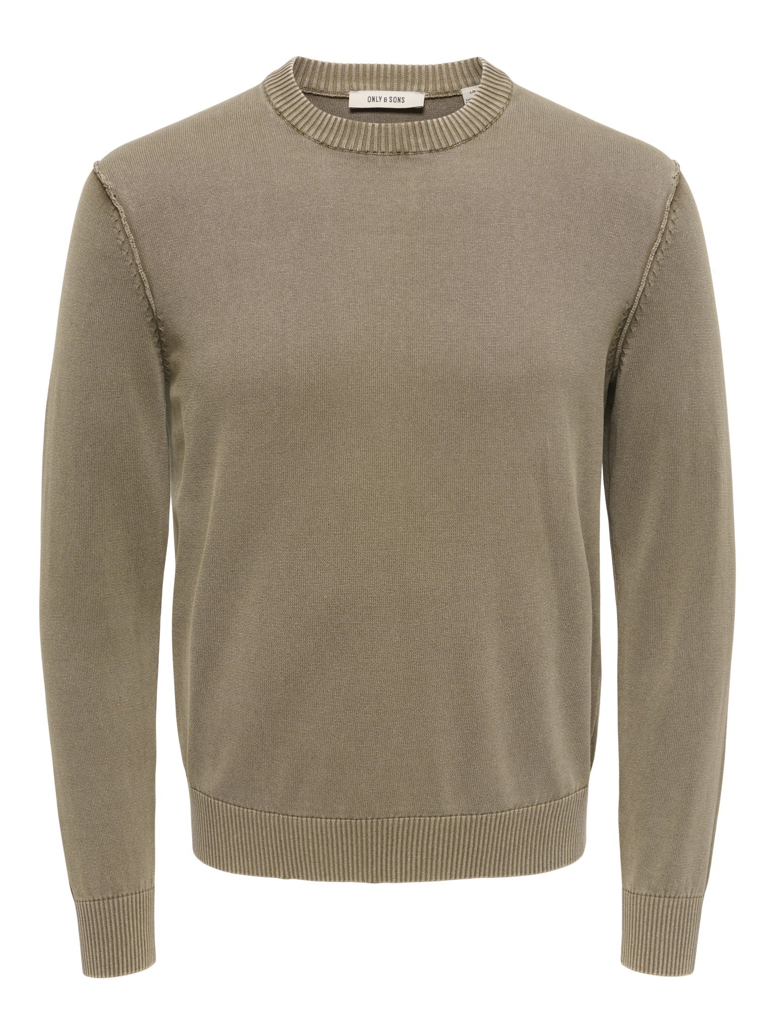 Only & Sons Herren Pullover Chinchilla