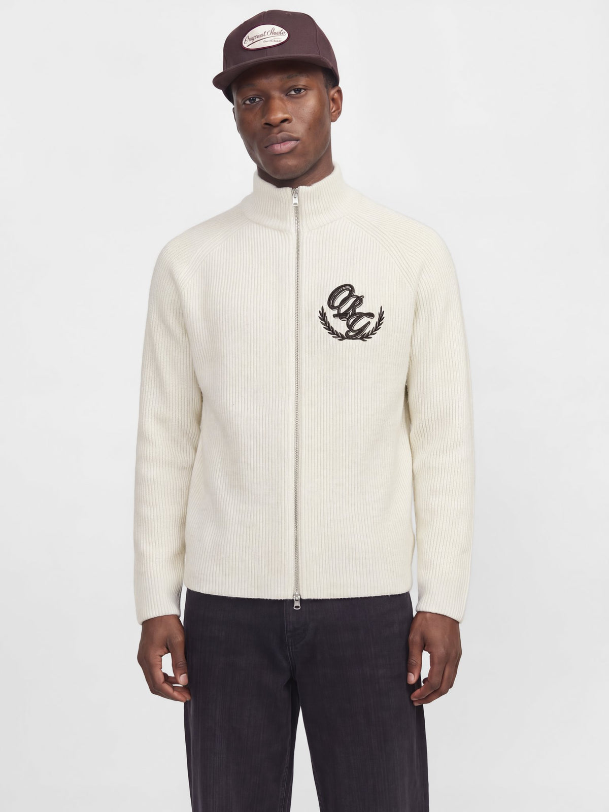 Jack & Jones Herren Strickjacken Sea Salt
