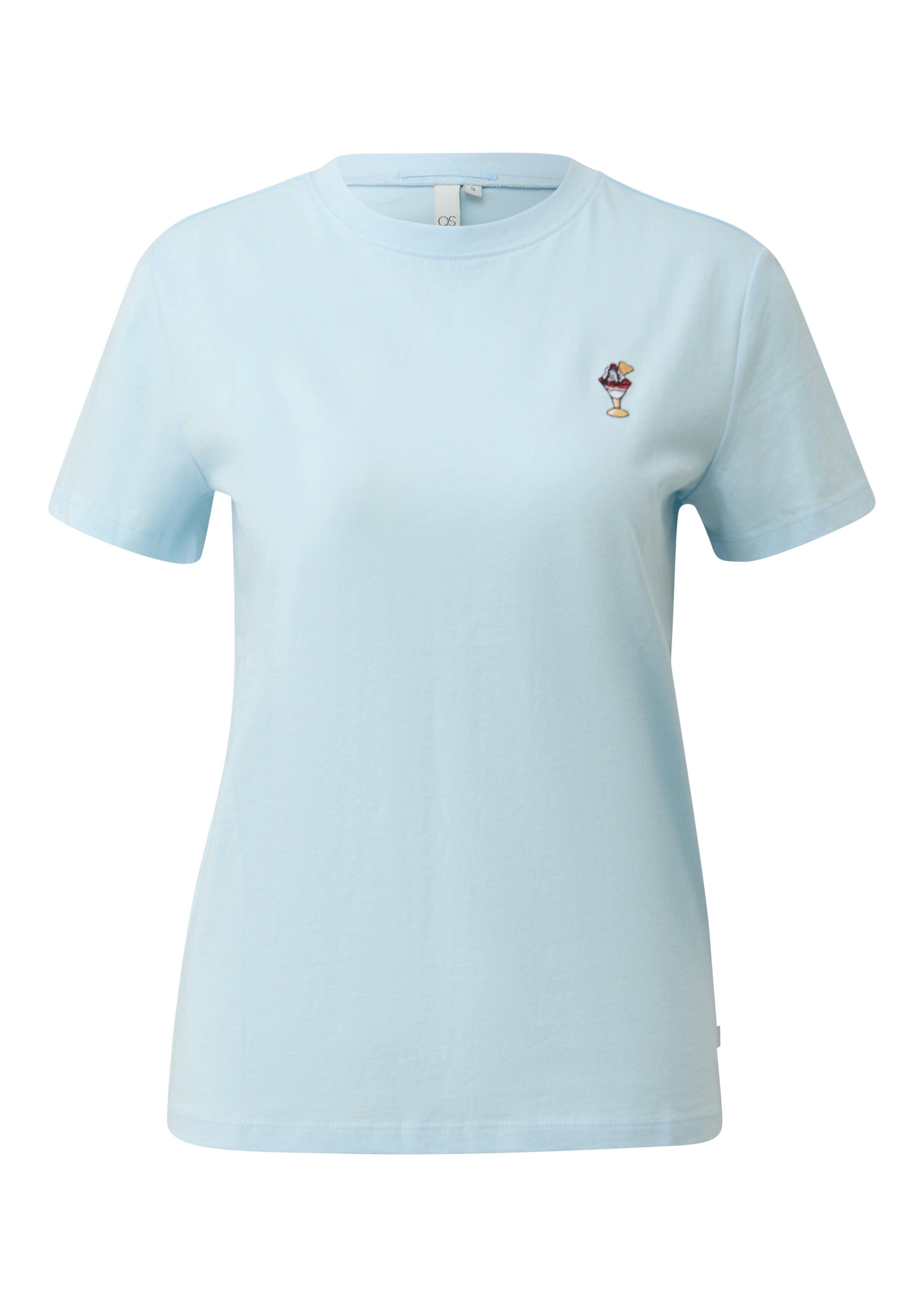 QS by S.Oliver Damen T-Shirts Blue
