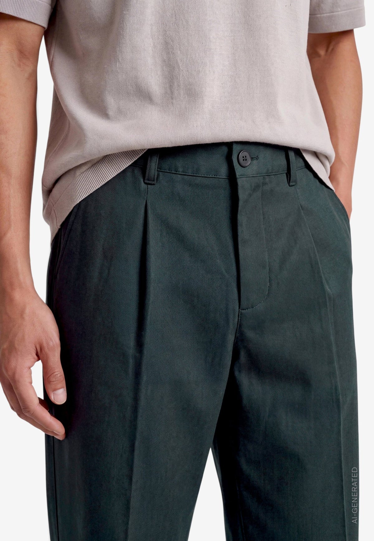 Zero Herren Hosen  Green Fore