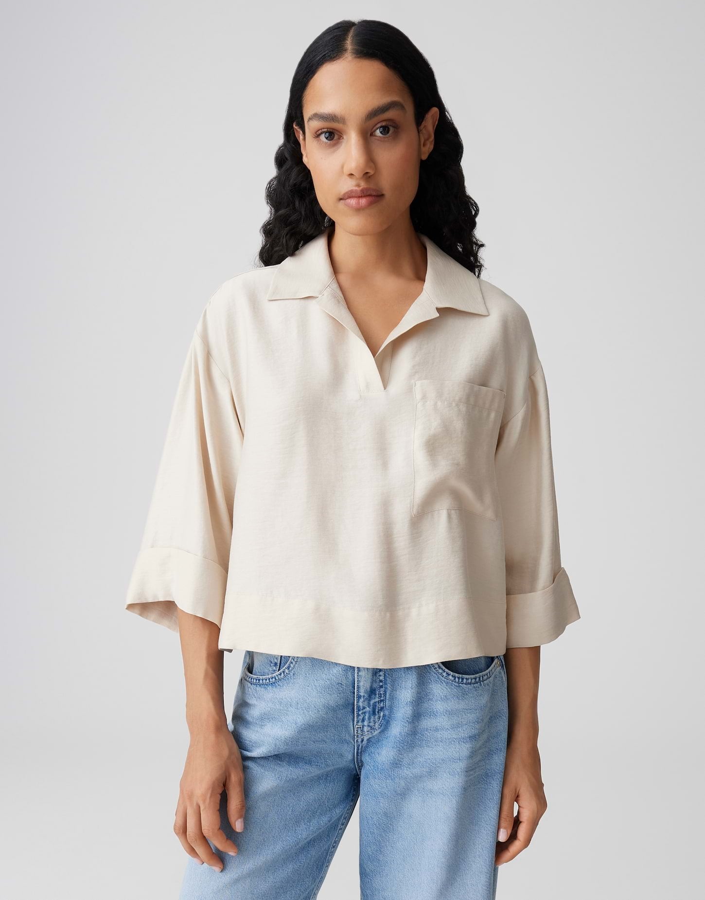Opus Damen Blusen Natural Glaze