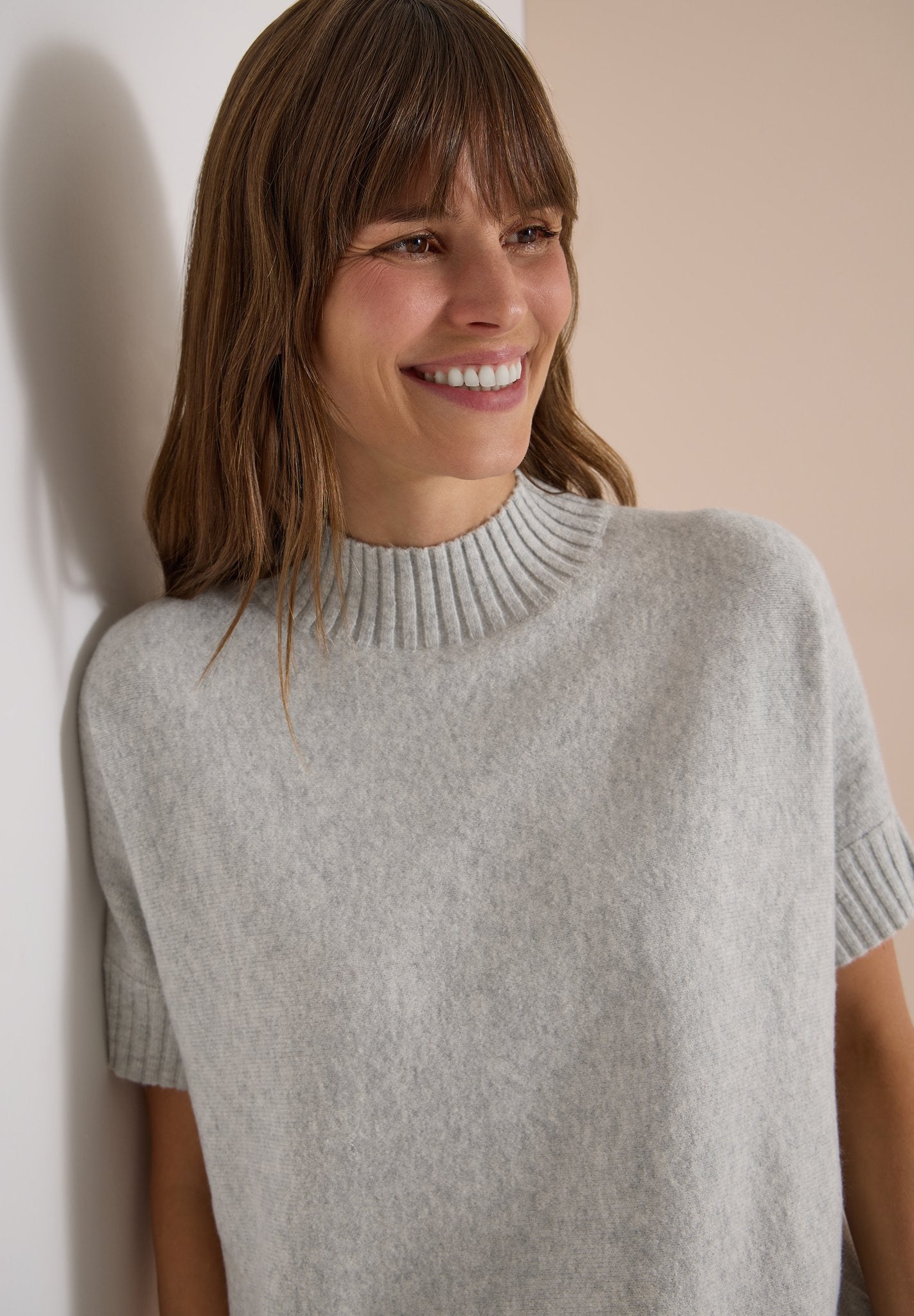 Cecil Damen Pullover Light Gre