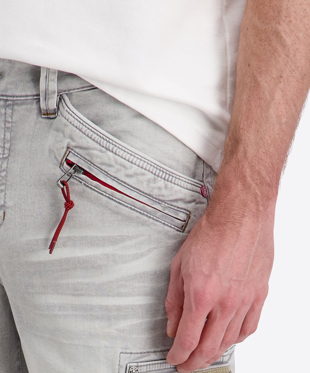 Timezone Herren Shorts  Light Gre