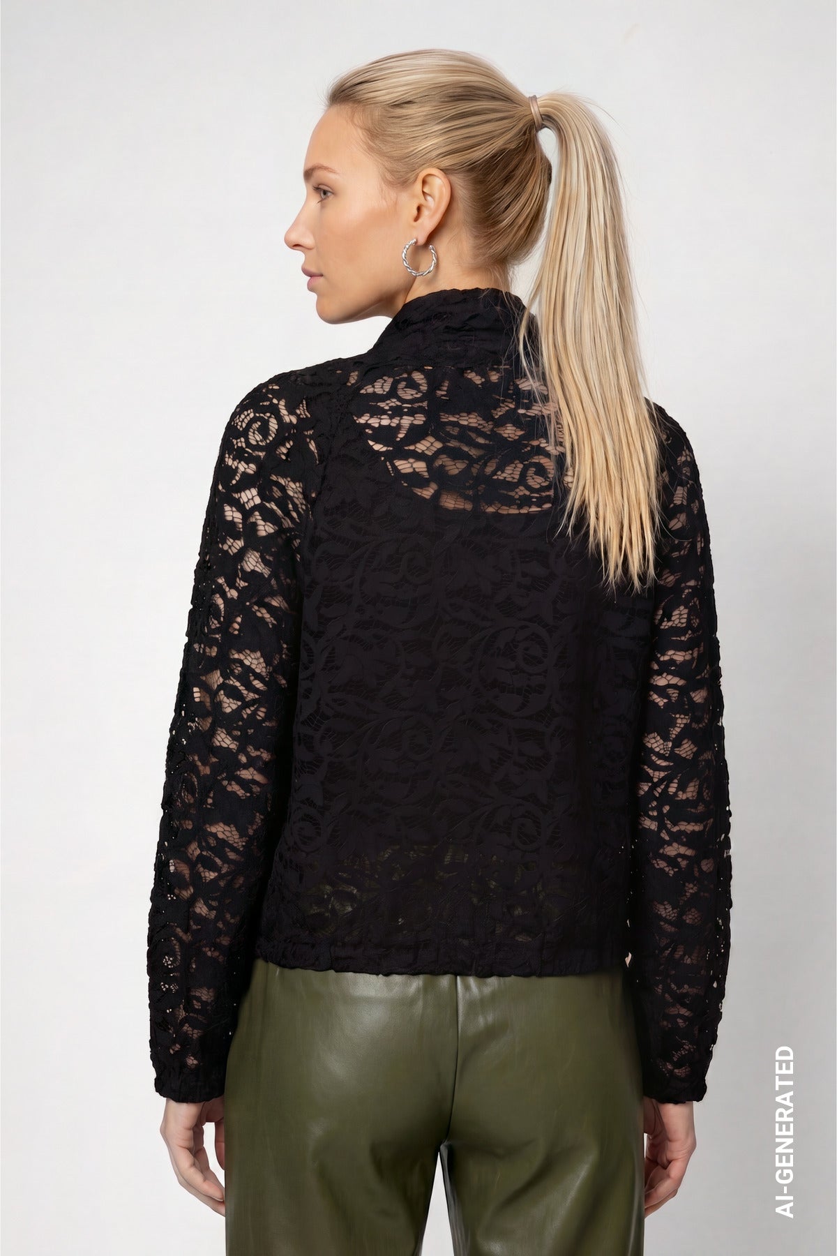 Monari Damen Strickjacken  Schwarz