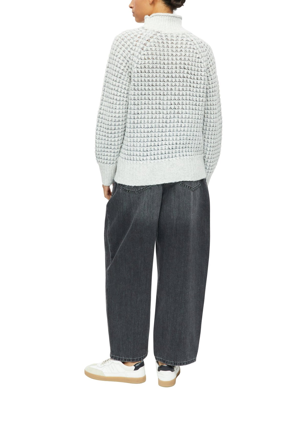 S. Oliver red Damen Pullover X Grey/Black