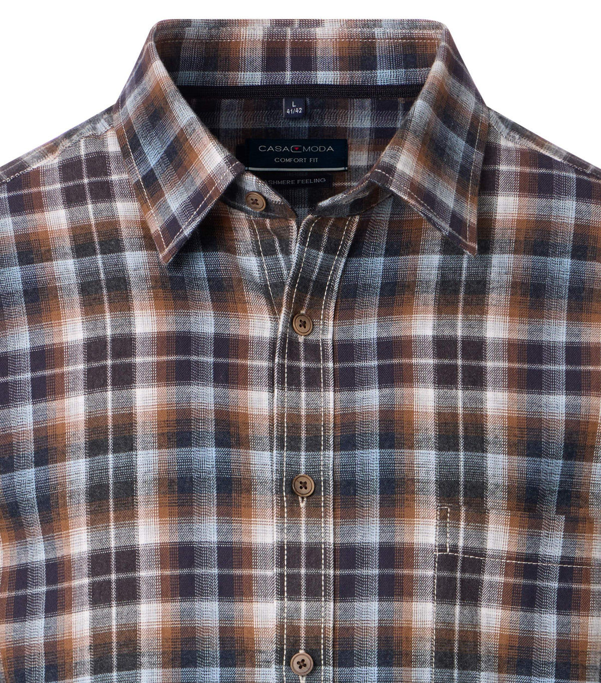 Casa Moda Herren Hemden  Anthrazit