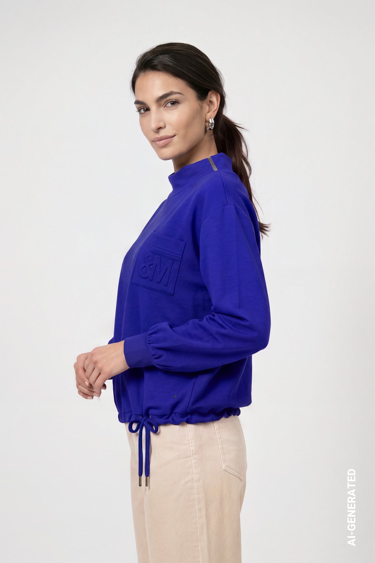 Monari Damen T-Shirts Royal Blue