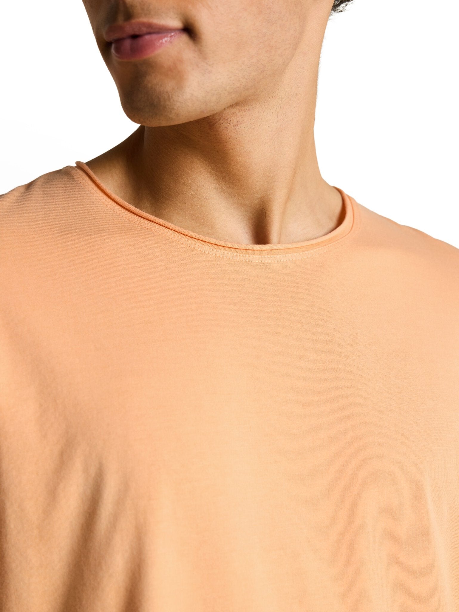 Tom Tailor denim Herren T-Shirts kurz Summer Peach Or