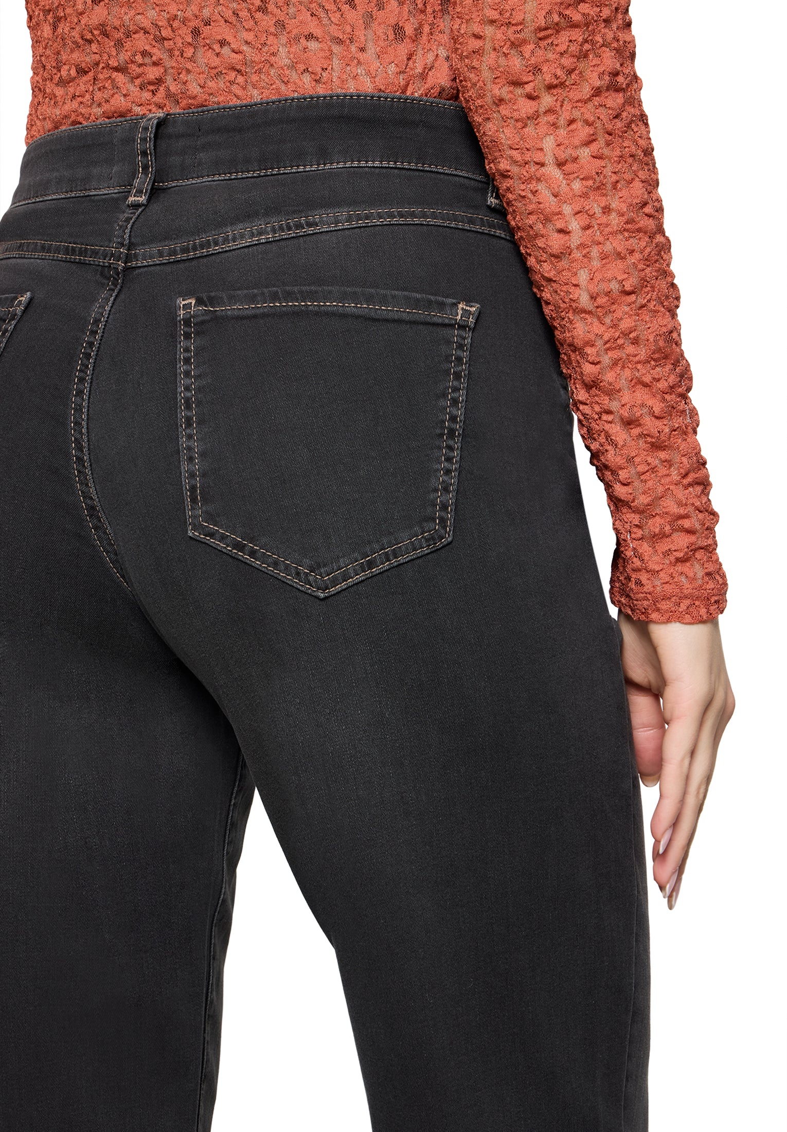 Cartoon Damen Jeans Black Denim