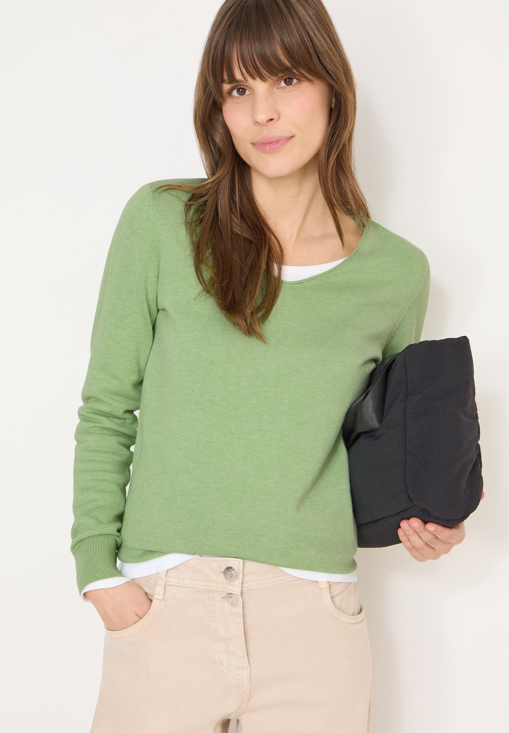 Cecil Damen Pullover  Bamboo Gr