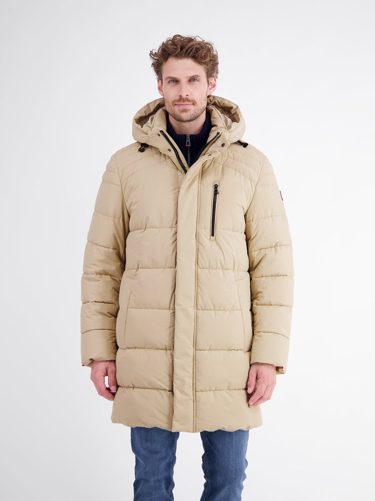 Lerros Herren Jacken Gravel Beige