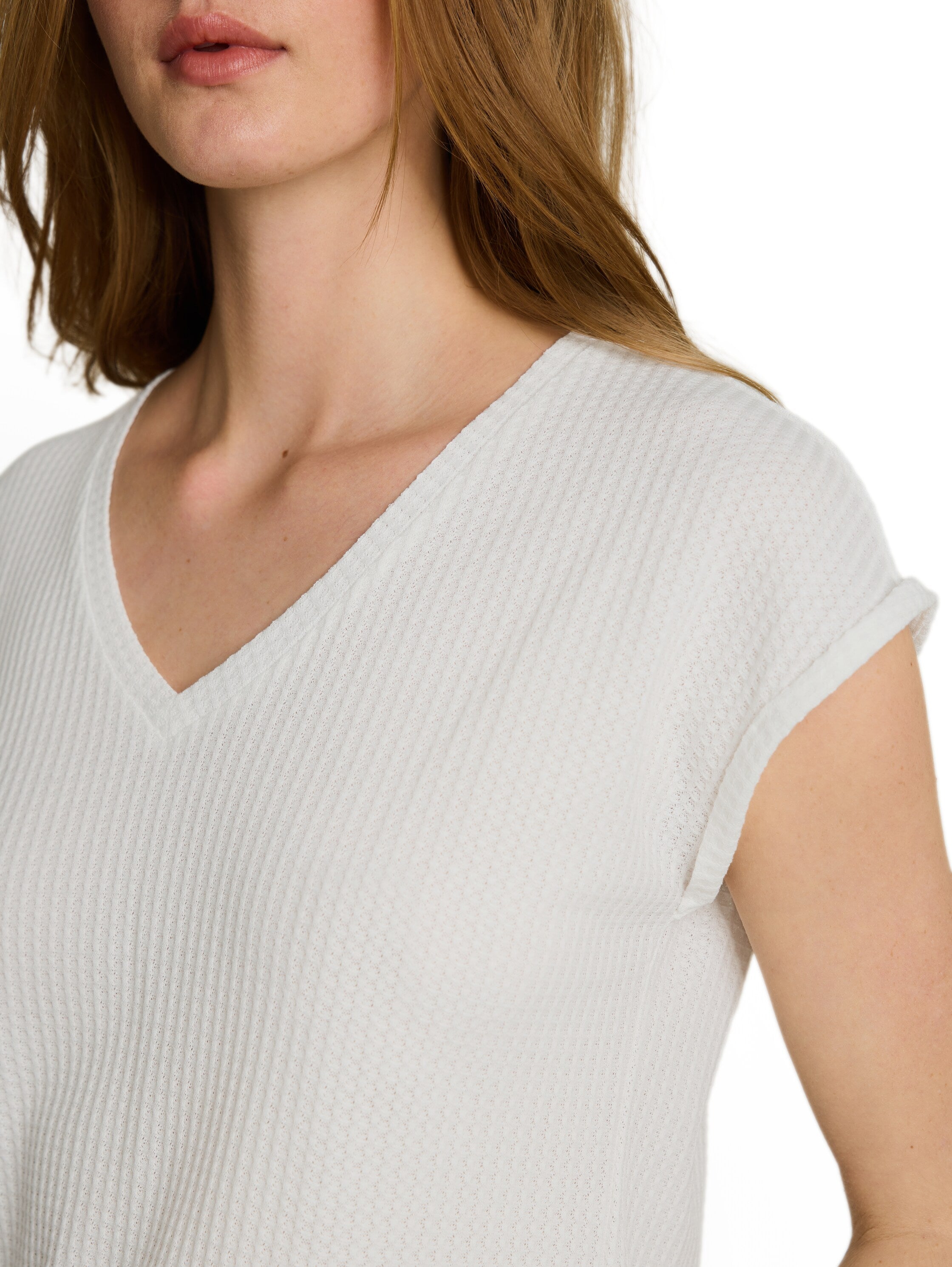 Tom Tailor denim Damen T-Shirts Off White