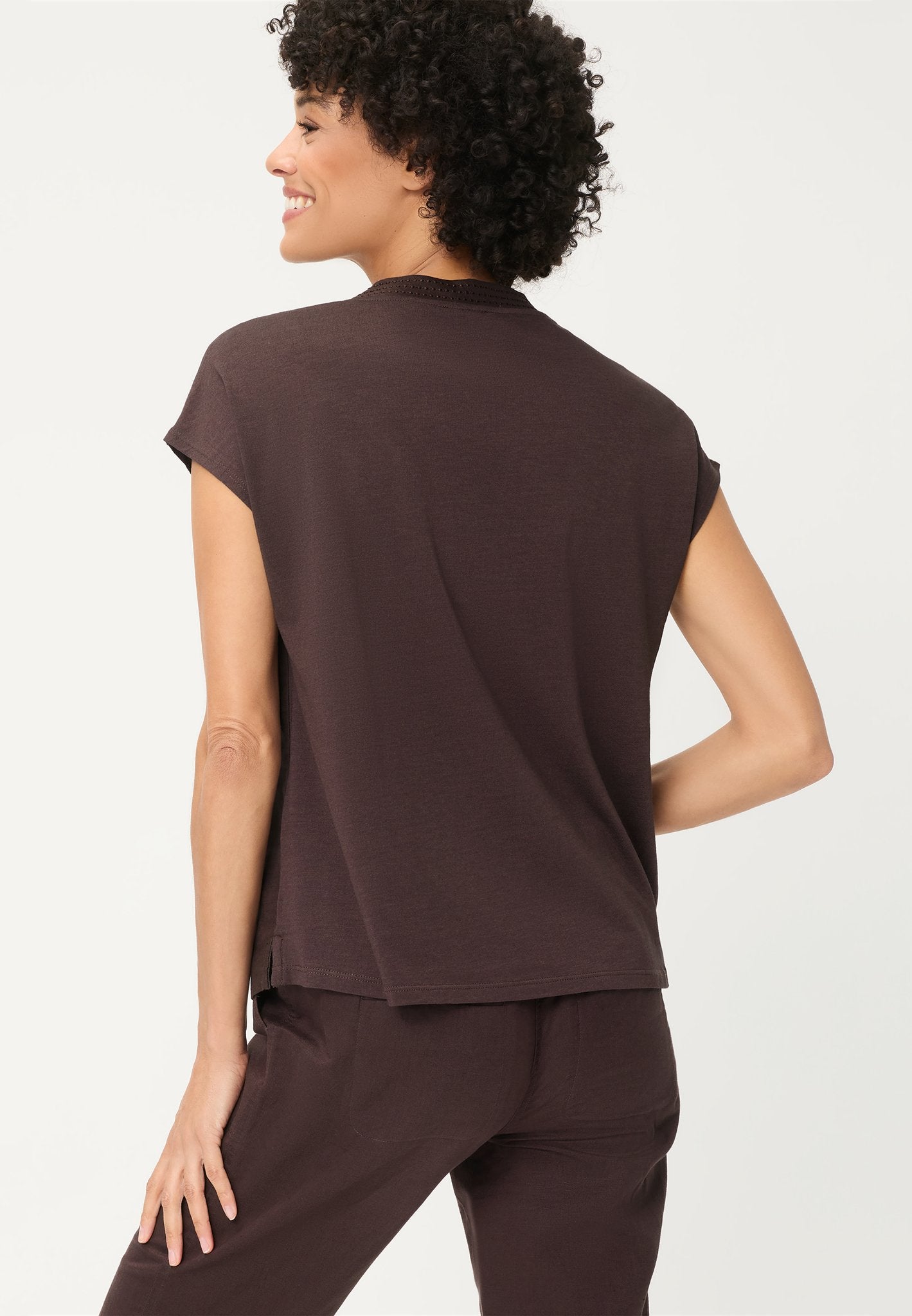 Olsen Damen T-Shirts  Dark Brow