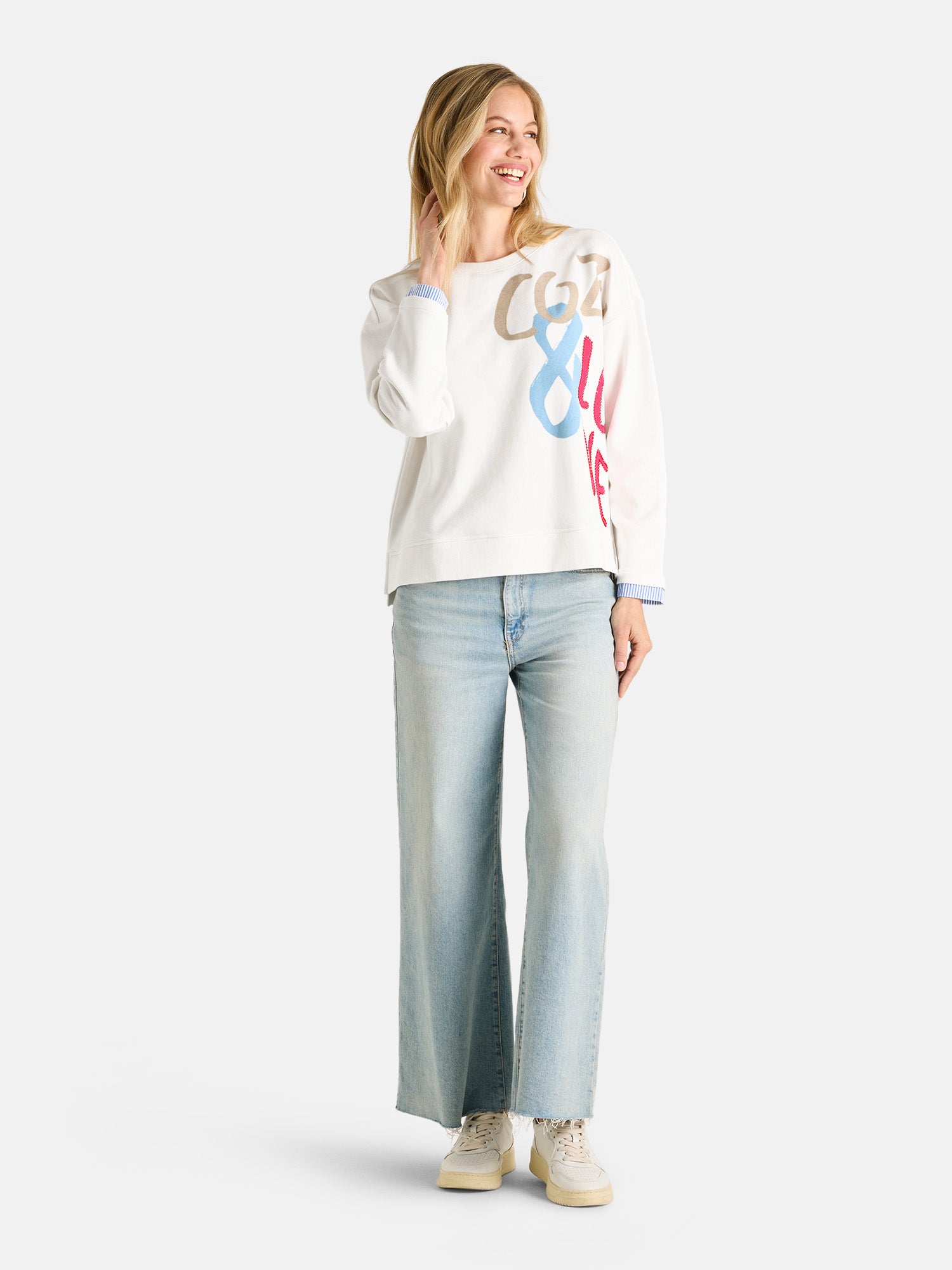 Lieblingsstück Damen Sweatshirts  Offwhite