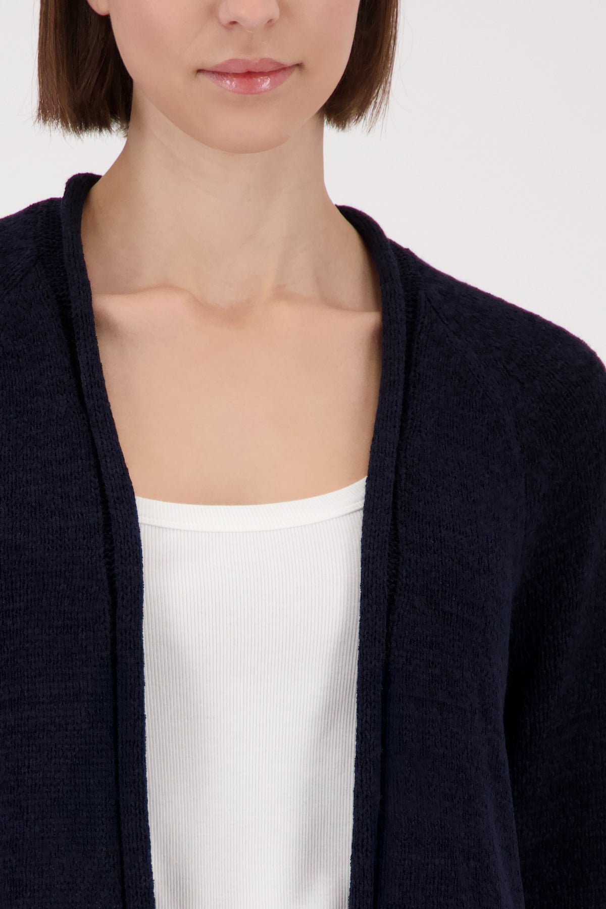 Monari Damen Strickjacken  Marine