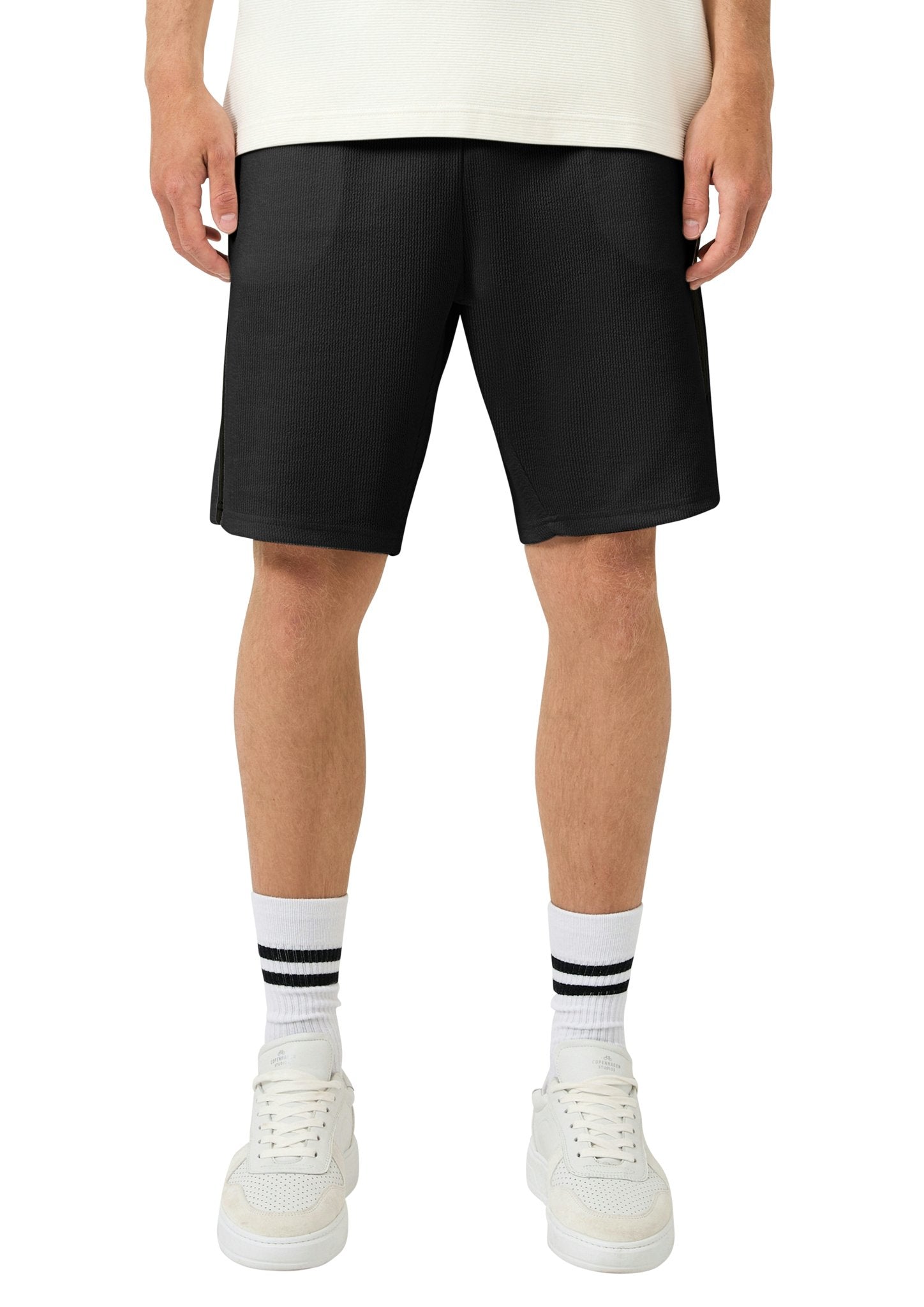 QS by S.Oliver Herren Shorts Grey/Black