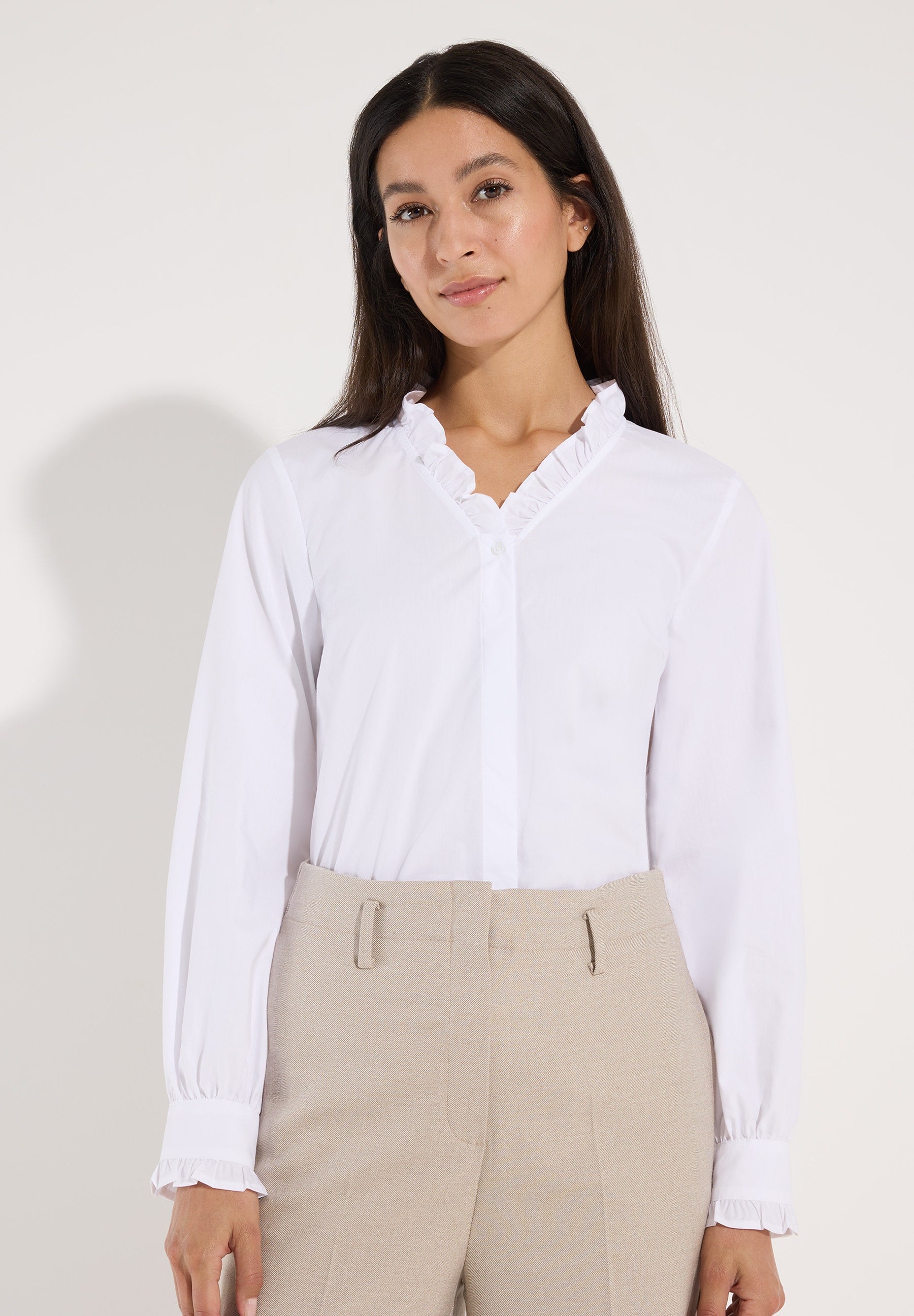 More & More Damen Blusen  White
