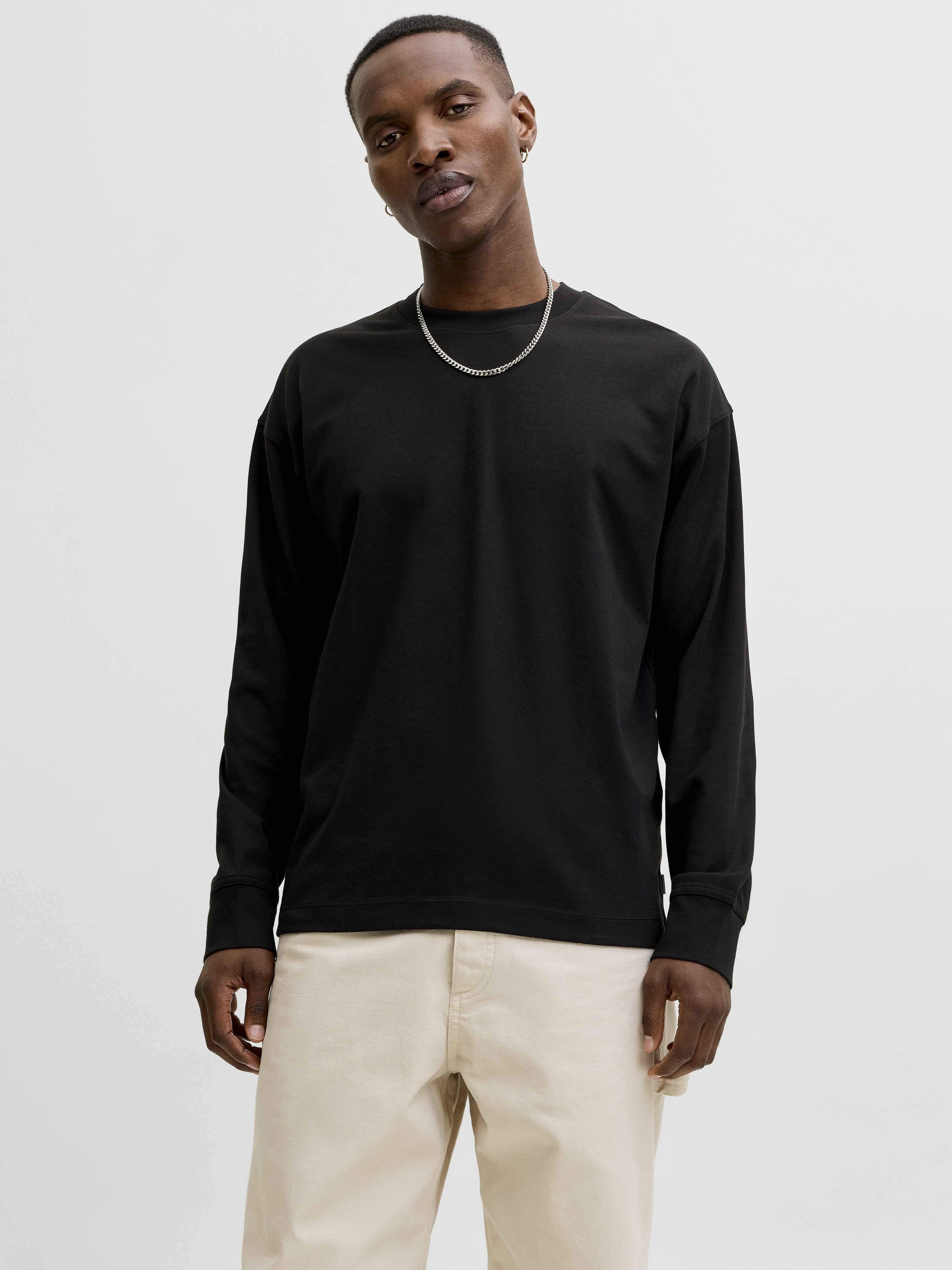 Jack & Jones Herren T-Shirts kurz Black