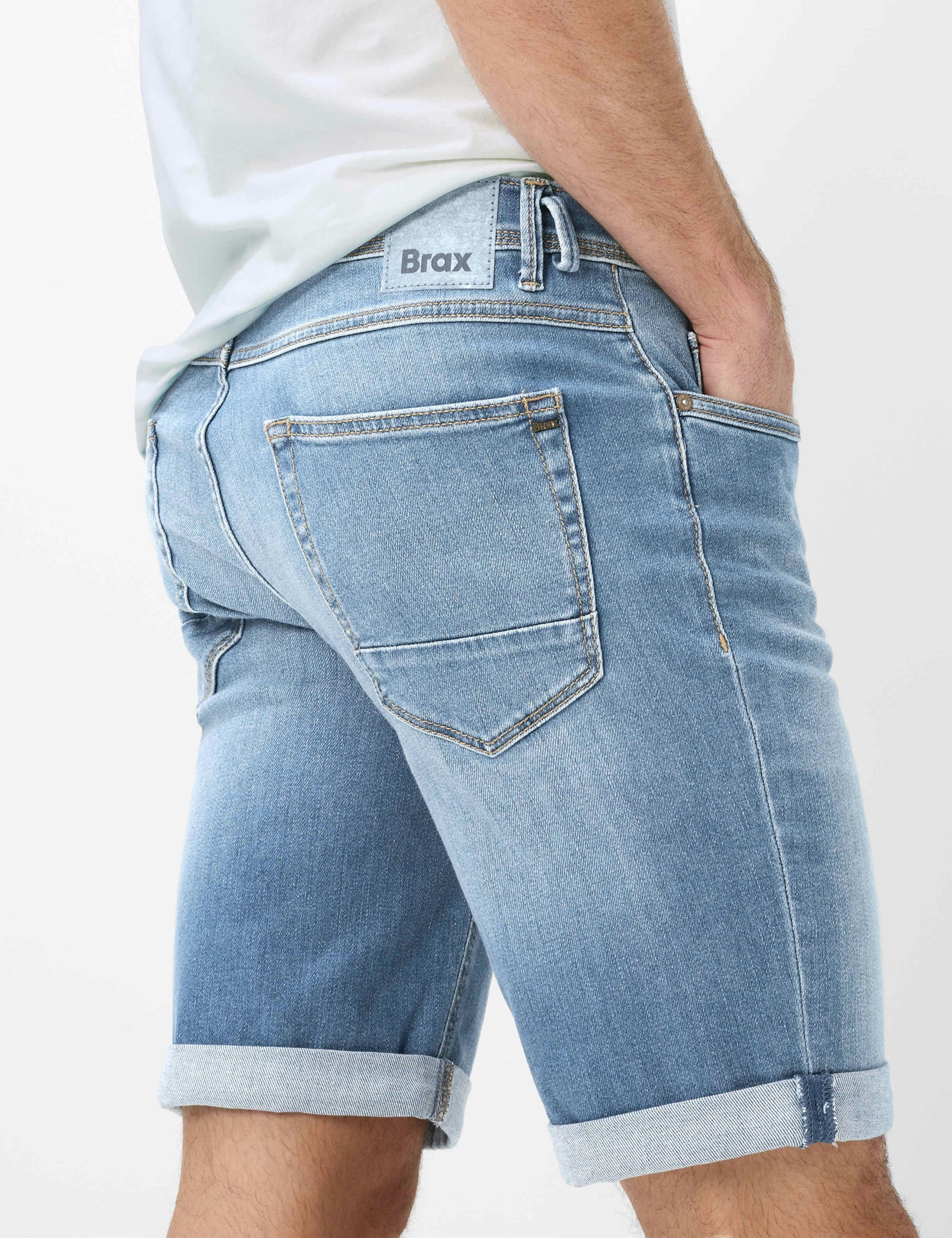 Brax Herren Shorts  Blue Rebel U