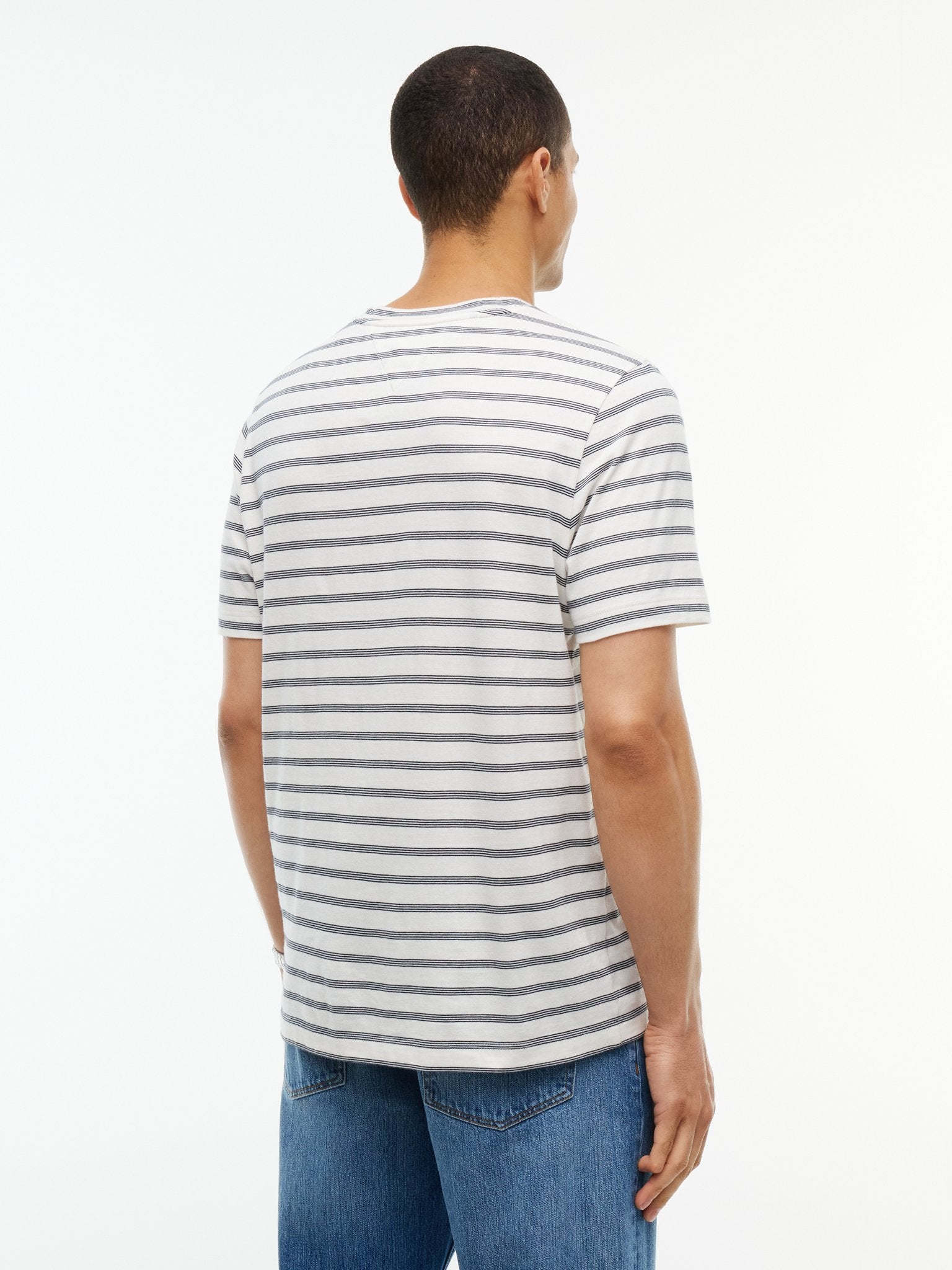 Tommy Hilfiger Herren T-Shirts kurz A Blue