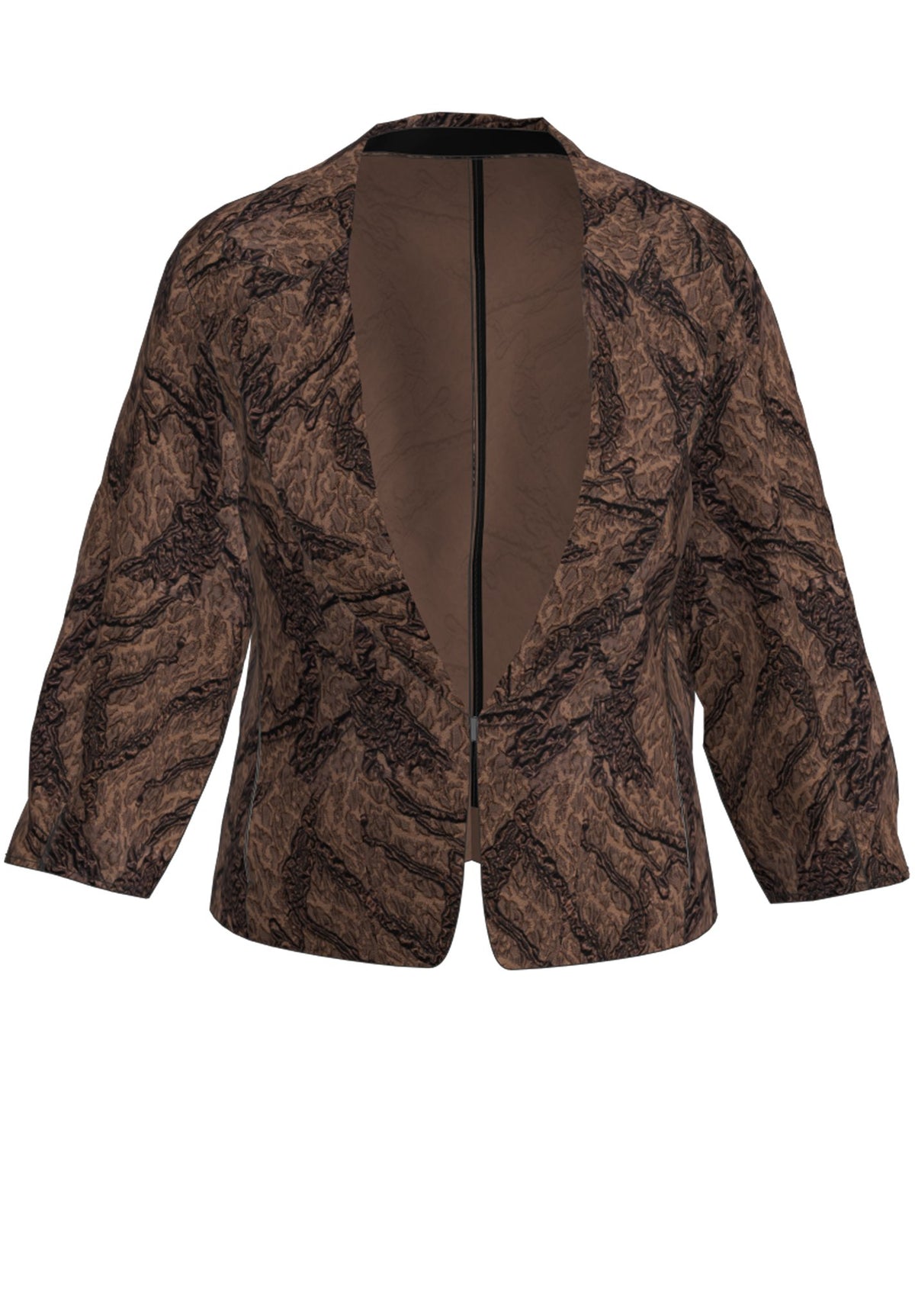 Bianca Damen Blazer Brown Mix