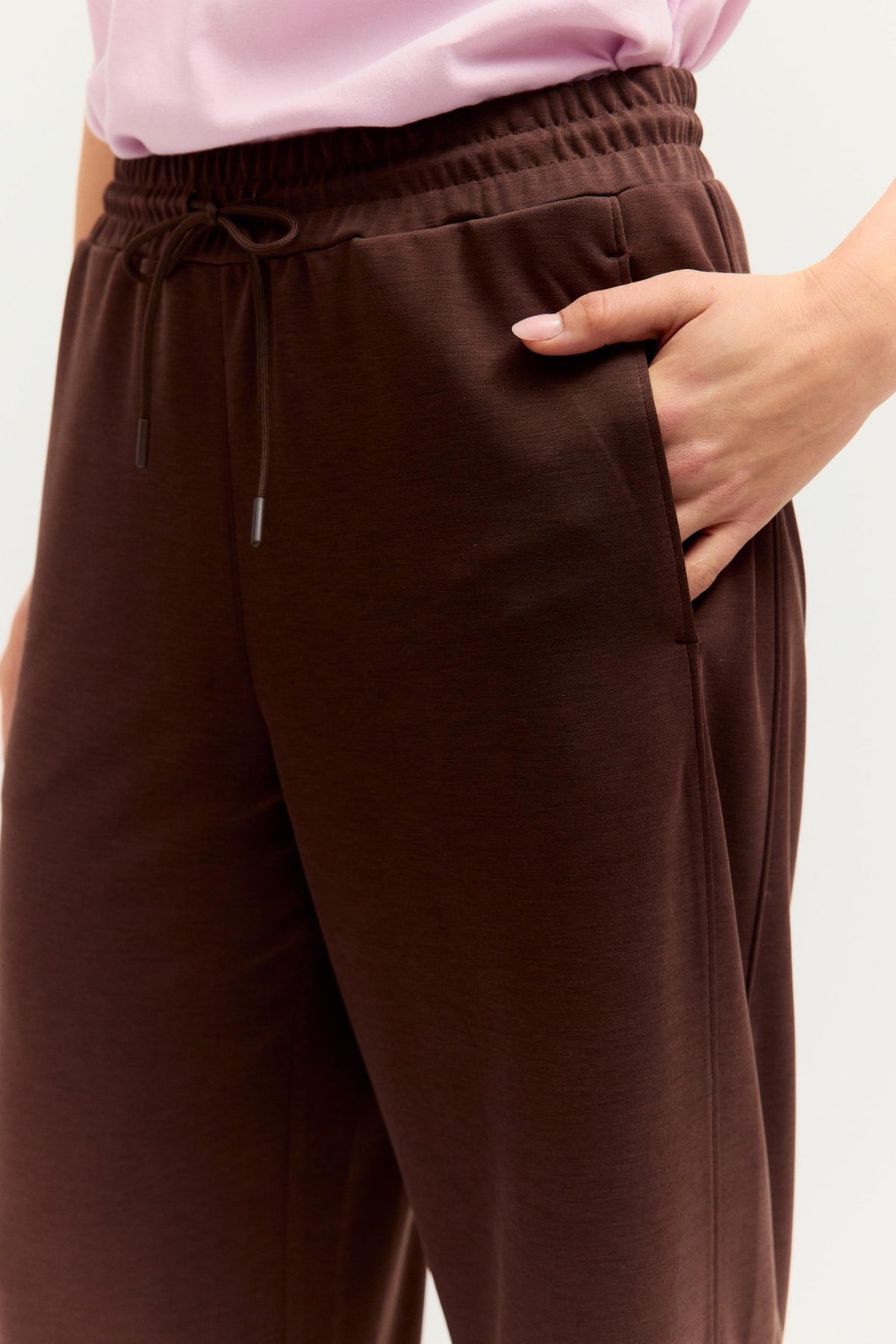 Fashion People Damen Leggings Wood