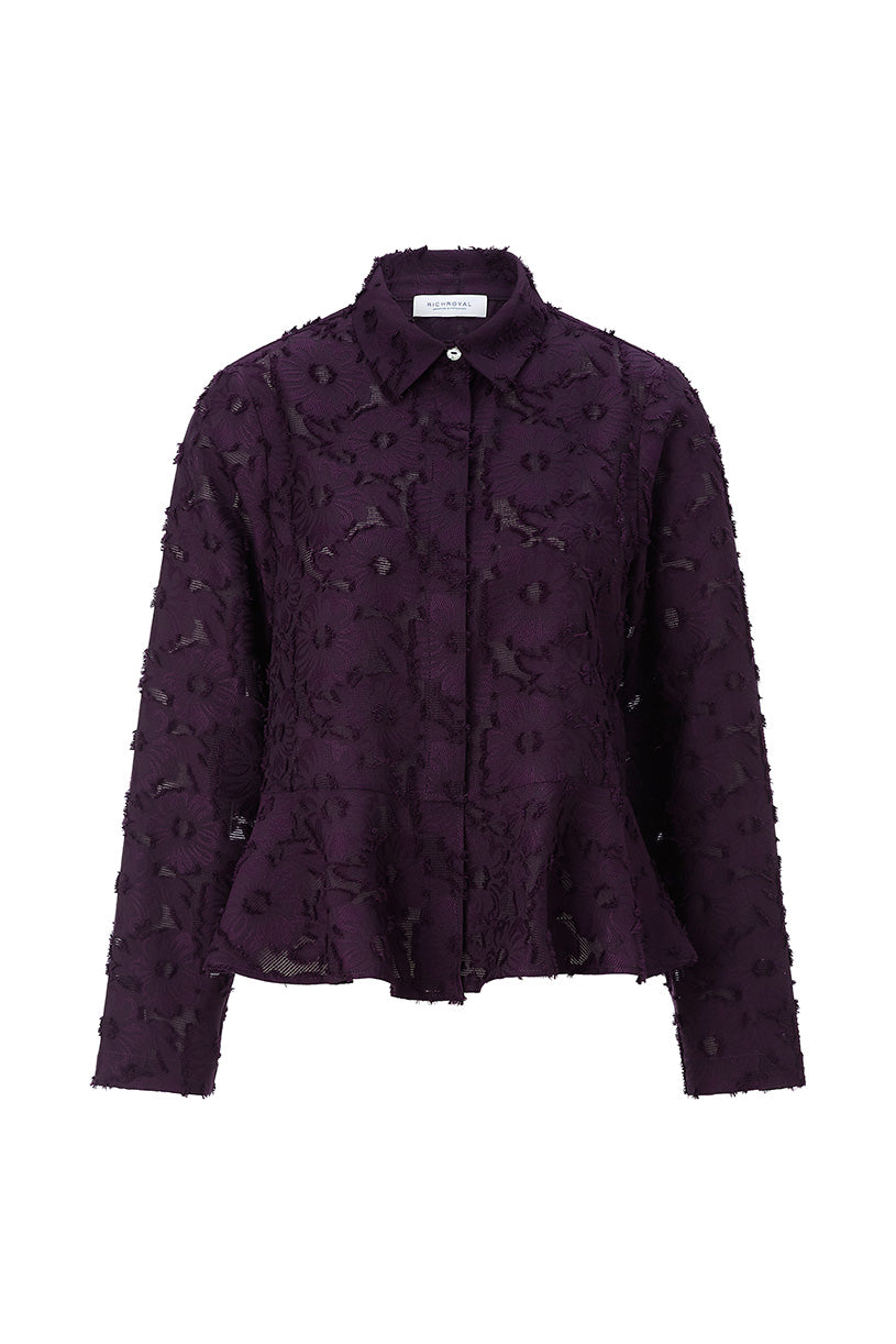 Rich & Royal Damen Blusen Mulberry