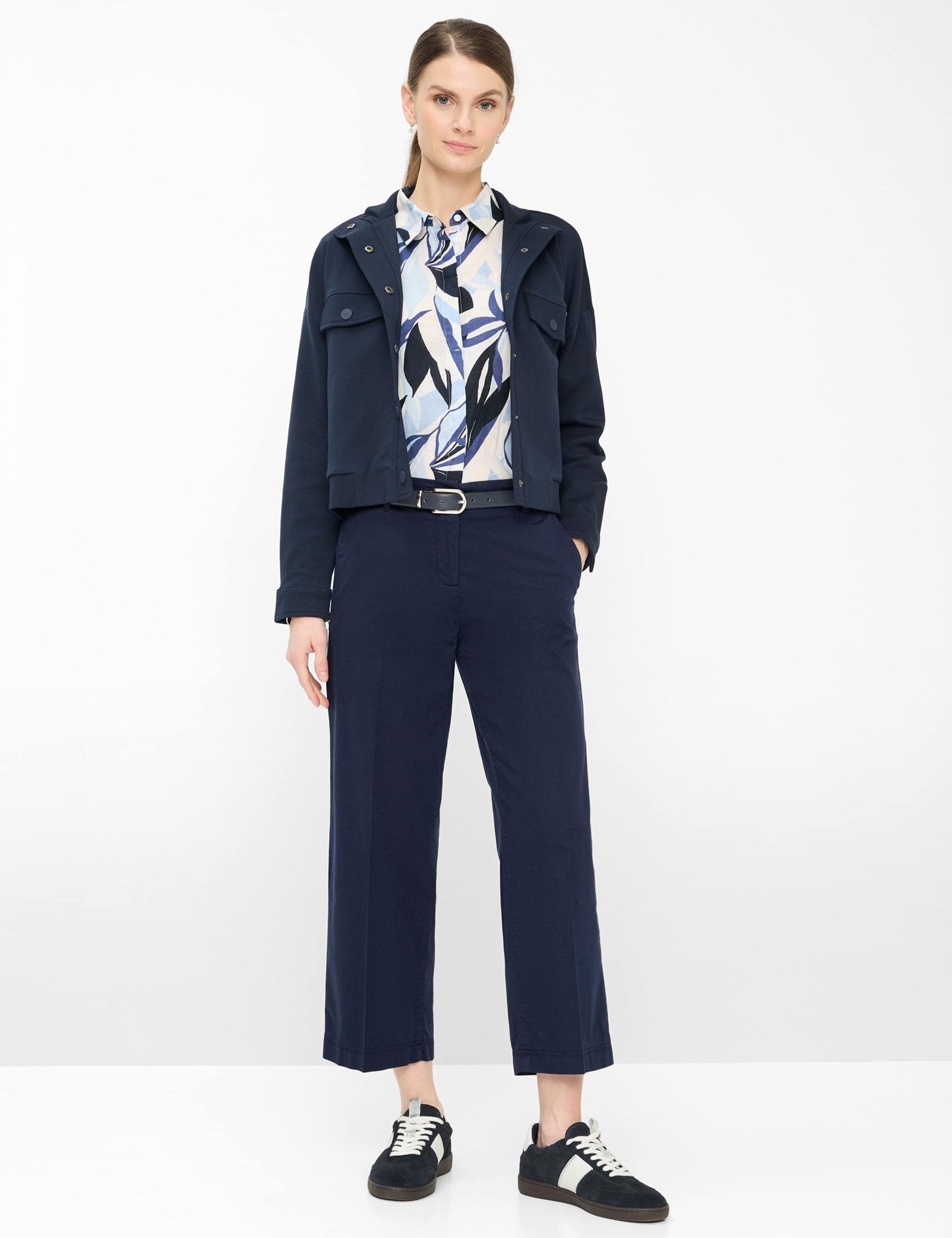 Brax Damen Hosen Navy