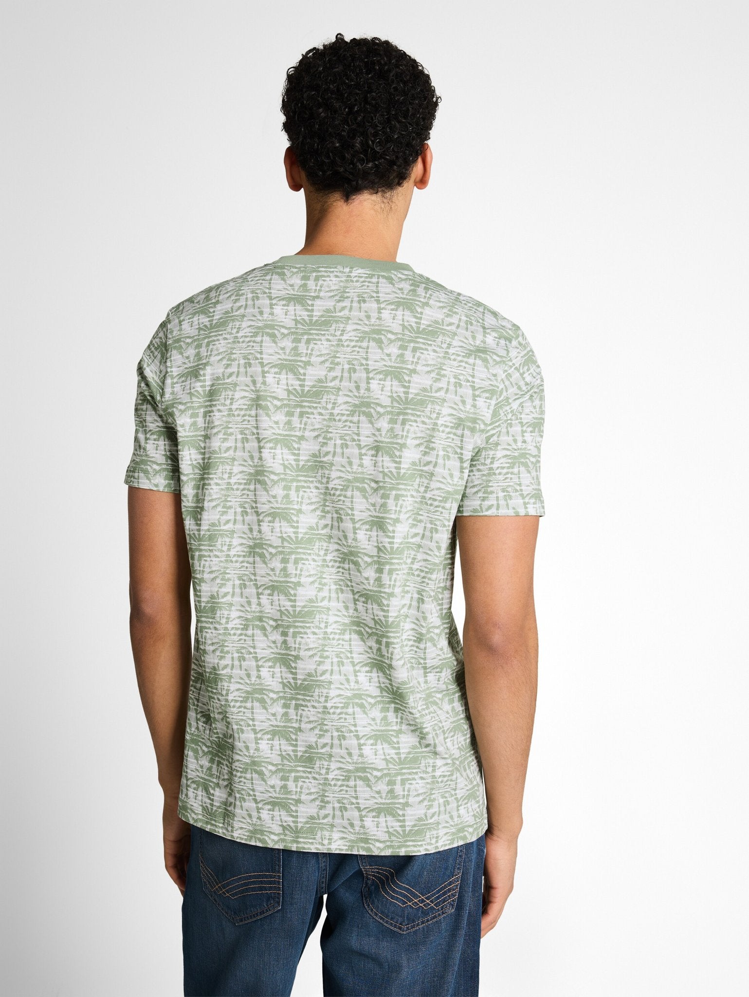 Tom Tailor denim Herren T-Shirts kurz Sea Spray Strip