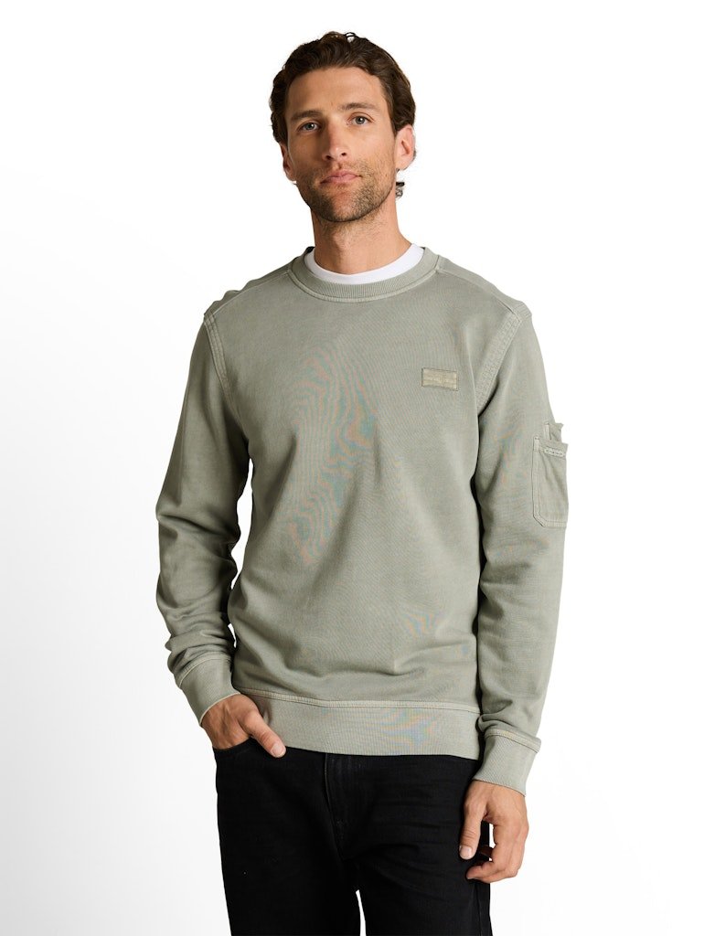 Tom Tailor Herren Sweatshirts Greyish Shadow