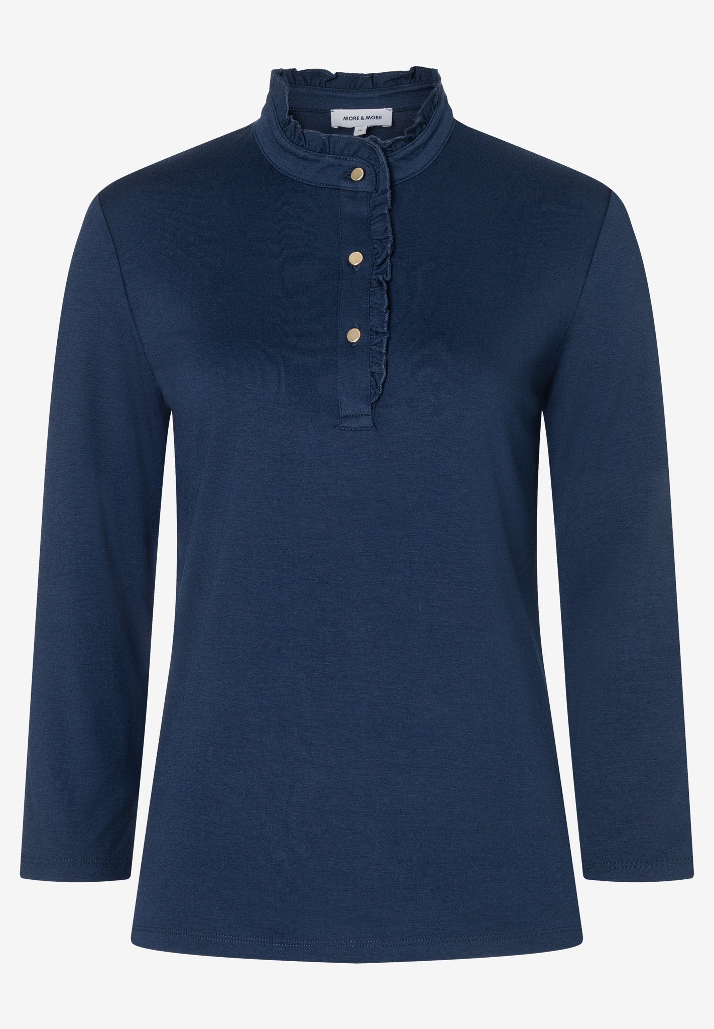More & More Damen T-Shirts Classic Bl