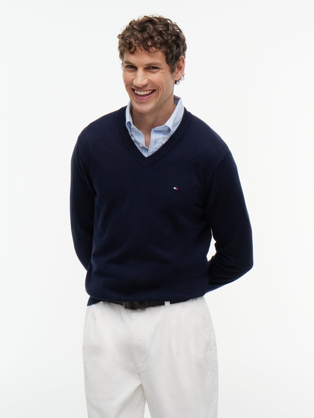 Tommy Hilfiger Herren Sweatshirts Dw Blue