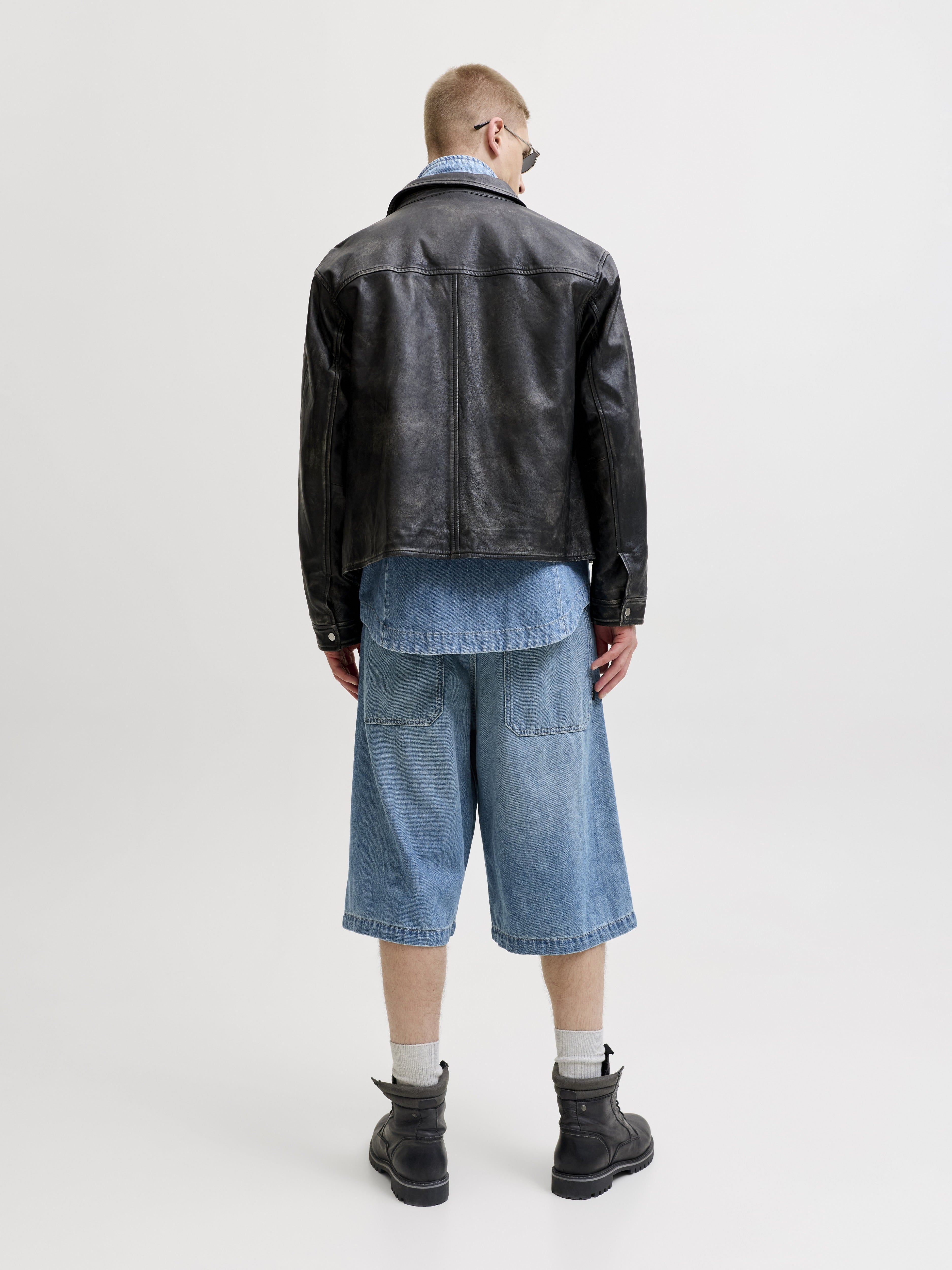Jack & Jones Herren Shorts Blue Denim