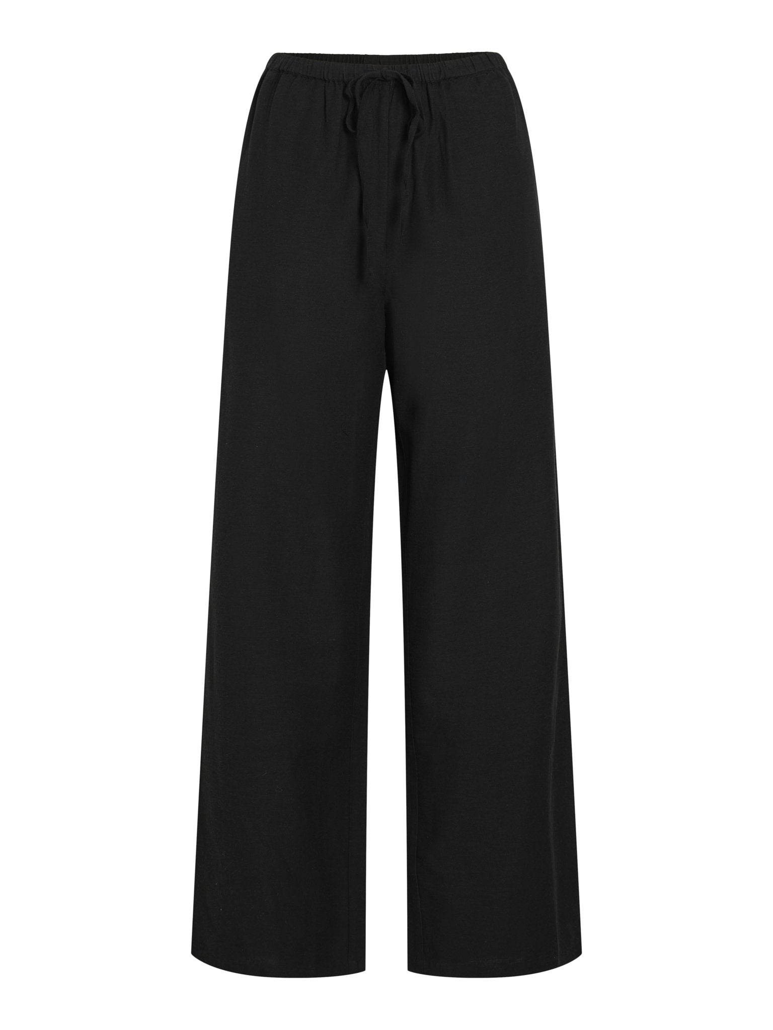 Vila Damen Hosen Black Beauty