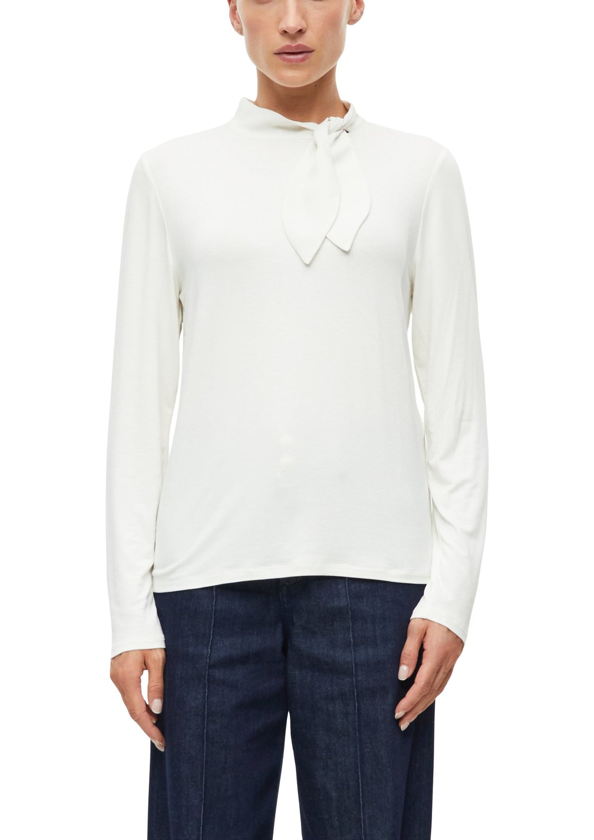 S. Oliver black Damen T-Shirts  White