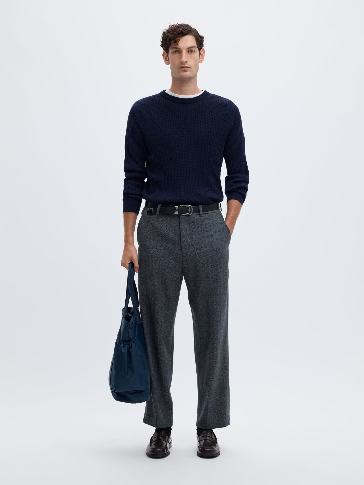 Selected homme Herren Pullover Navy Bla