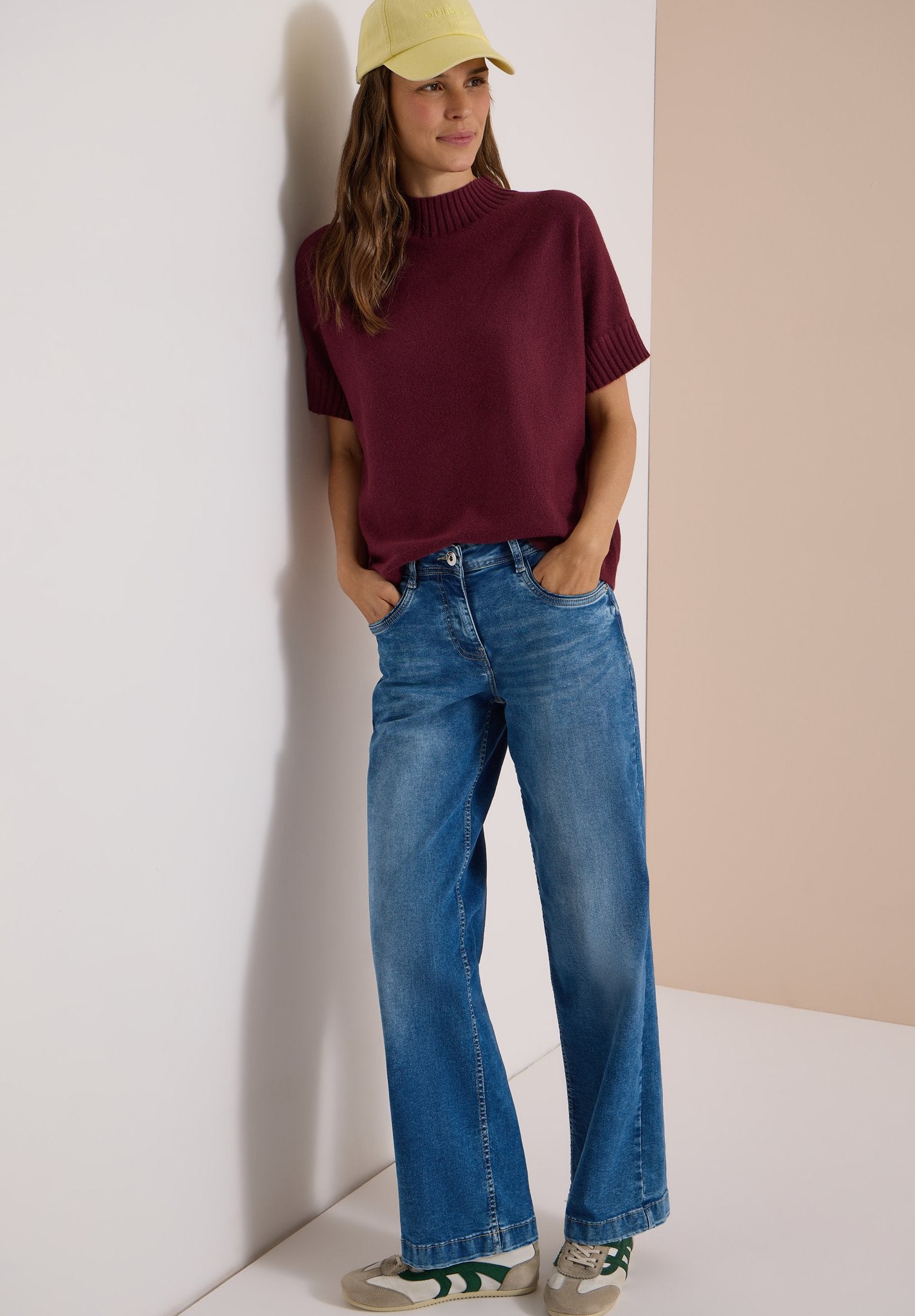 Cecil Damen Pullover  Red Wine