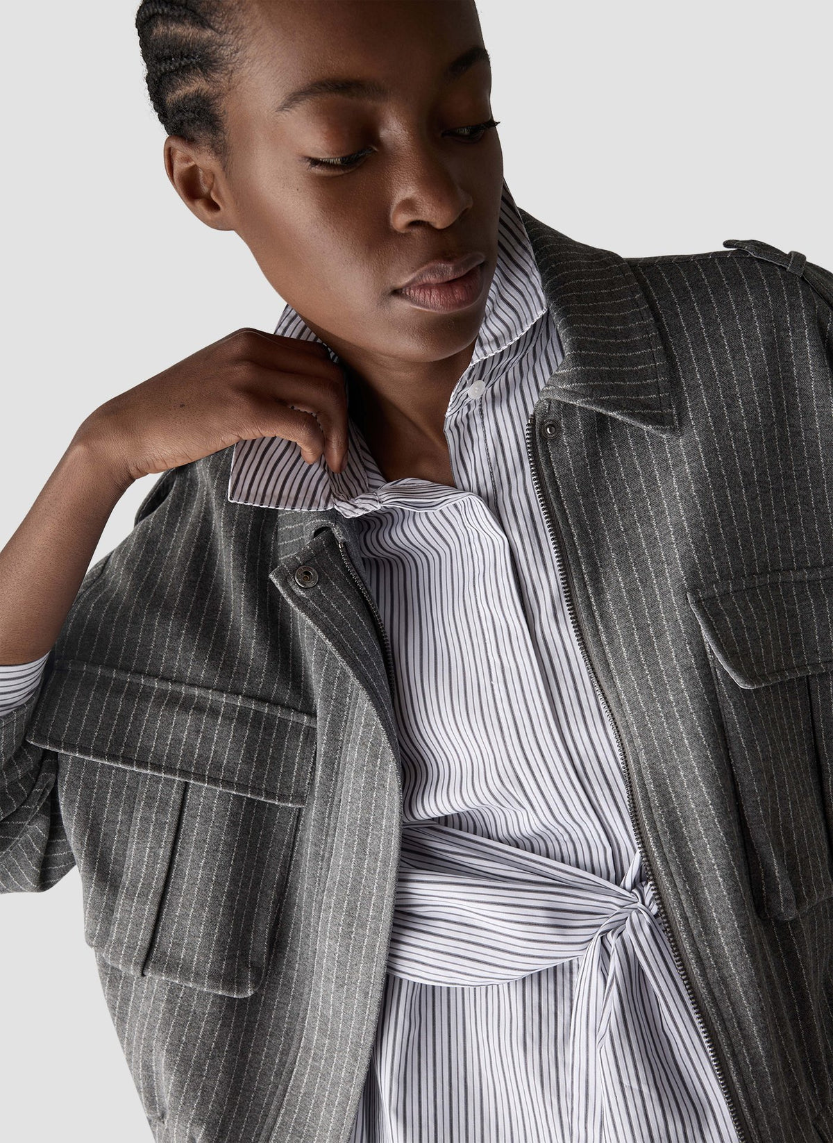 Le Comte Damen Blusen Weiss