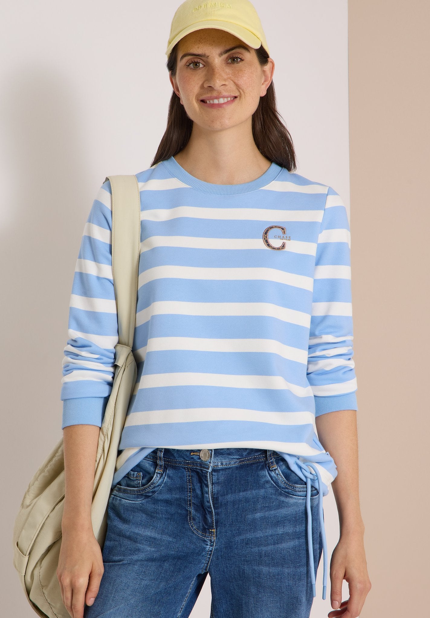 Cecil Damen Pullover  Easy Blue
